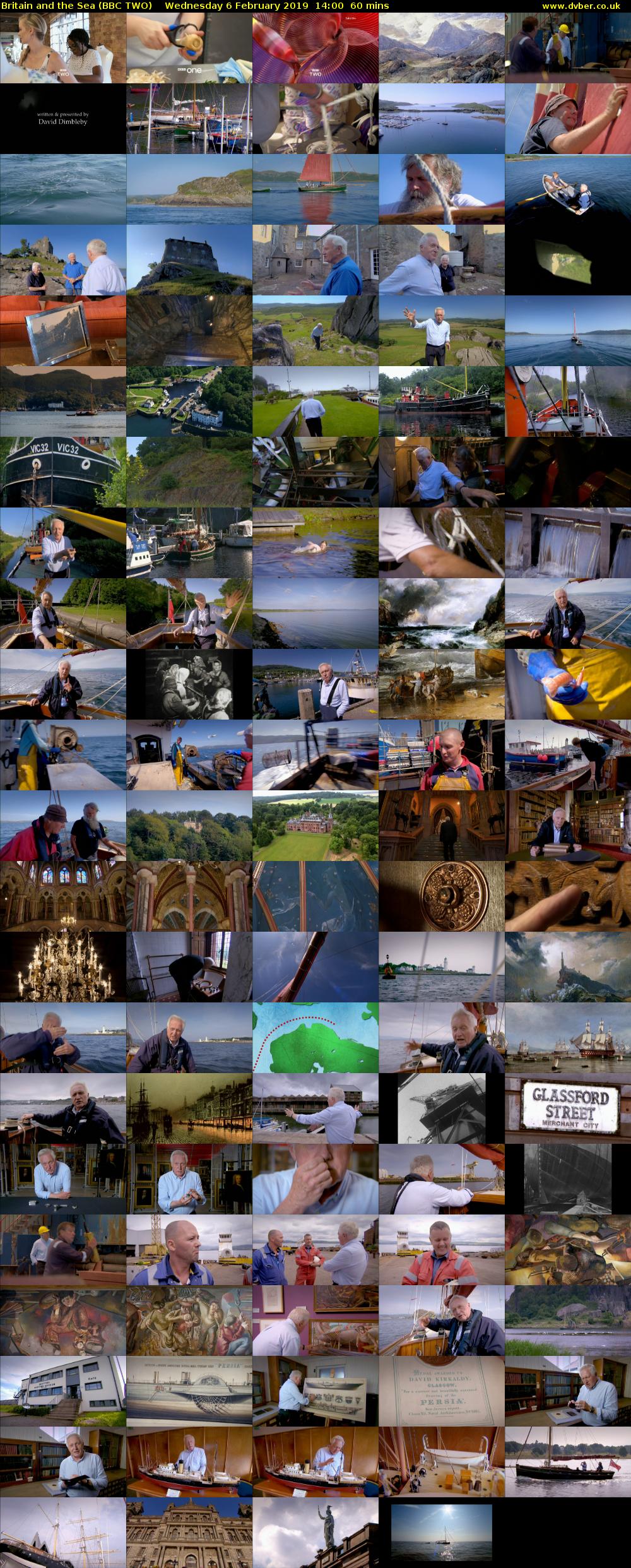 Britain and the Sea (BBC TWO) Wednesday 6 February 2019 14:00 - 15:00