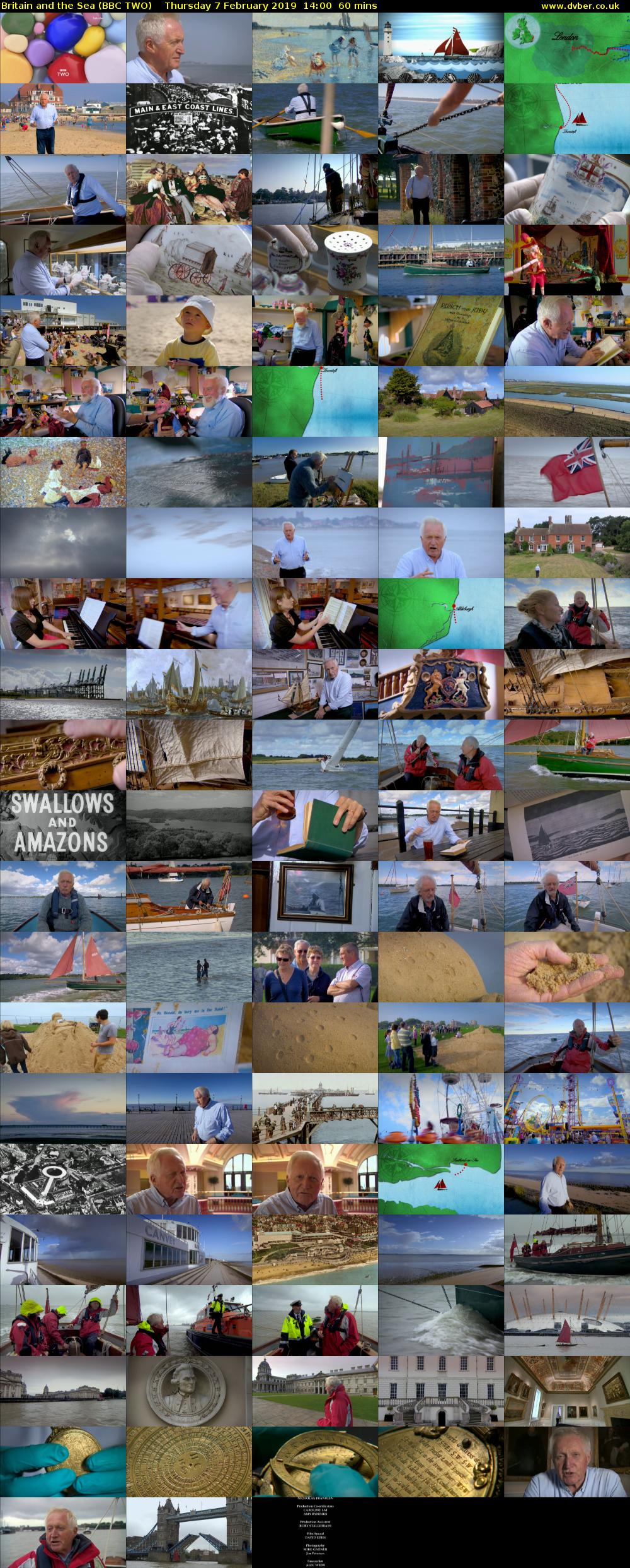 Britain and the Sea (BBC TWO) Thursday 7 February 2019 14:00 - 15:00