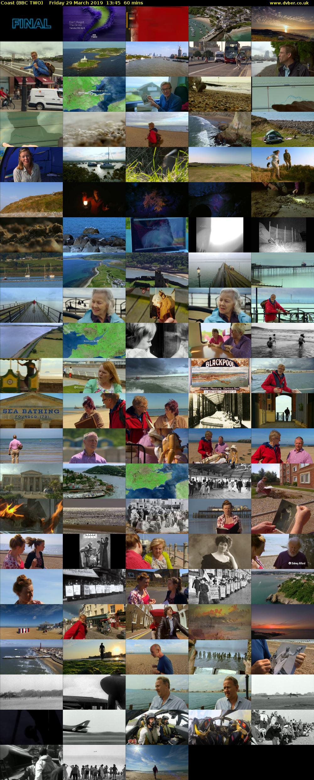 Coast (BBC TWO) Friday 29 March 2019 13:45 - 14:45