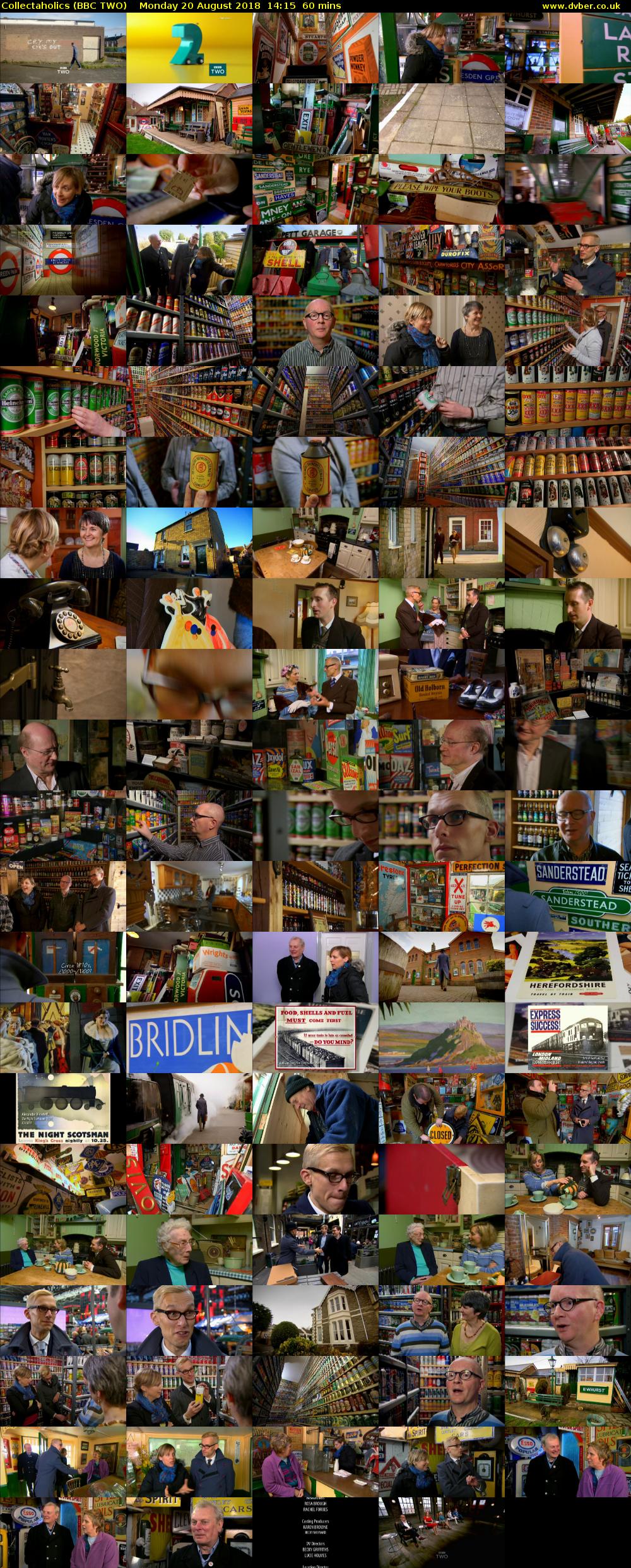 Collectaholics (BBC TWO) Monday 20 August 2018 14:15 - 15:15