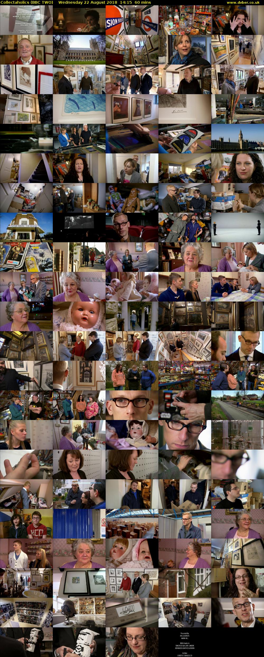 Collectaholics (BBC TWO) Wednesday 22 August 2018 14:15 - 15:15