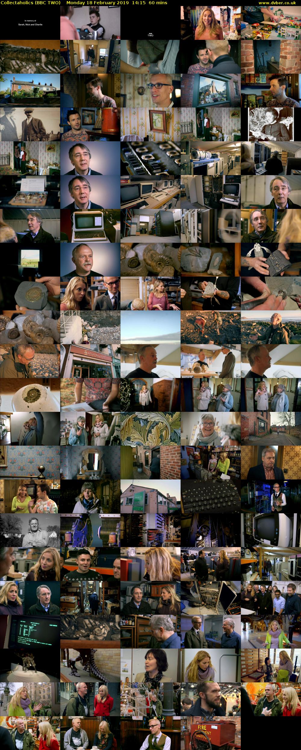 Collectaholics (BBC TWO) Monday 18 February 2019 14:15 - 15:15