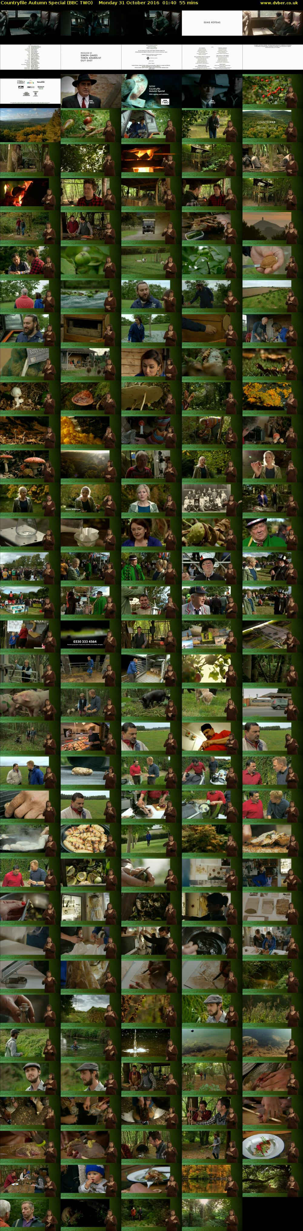 Countryfile Autumn Special (BBC TWO) Monday 31 October 2016 01:40 - 02:35