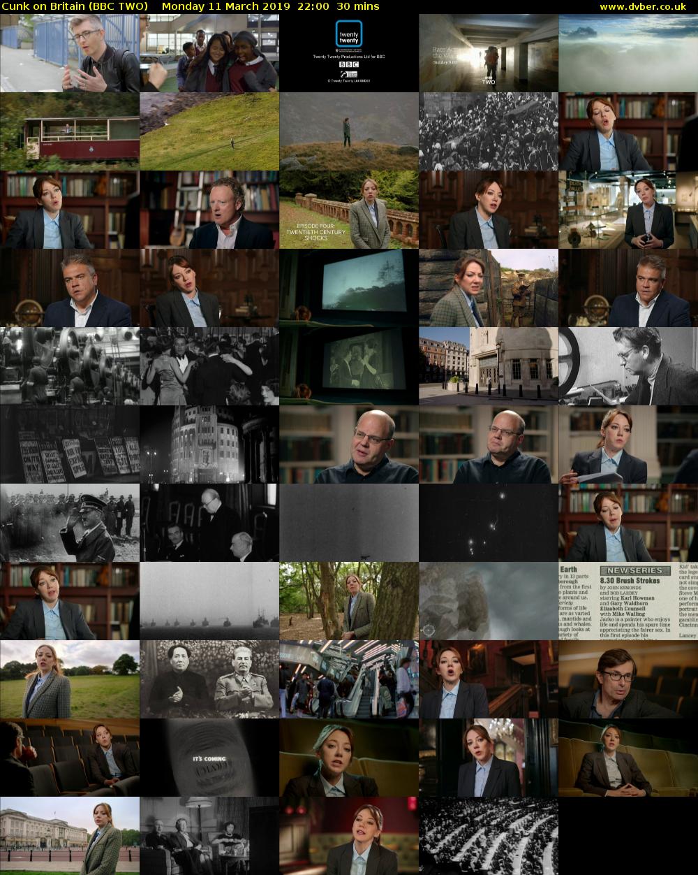 Cunk on Britain (BBC TWO) Monday 11 March 2019 22:00 - 22:30