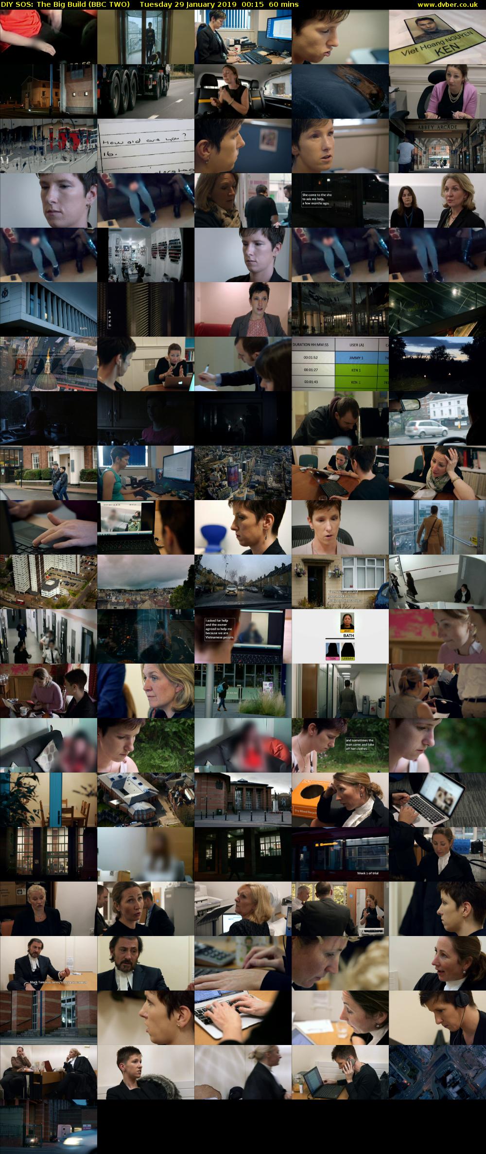 DIY SOS: The Big Build (BBC TWO) Tuesday 29 January 2019 00:15 - 01:15