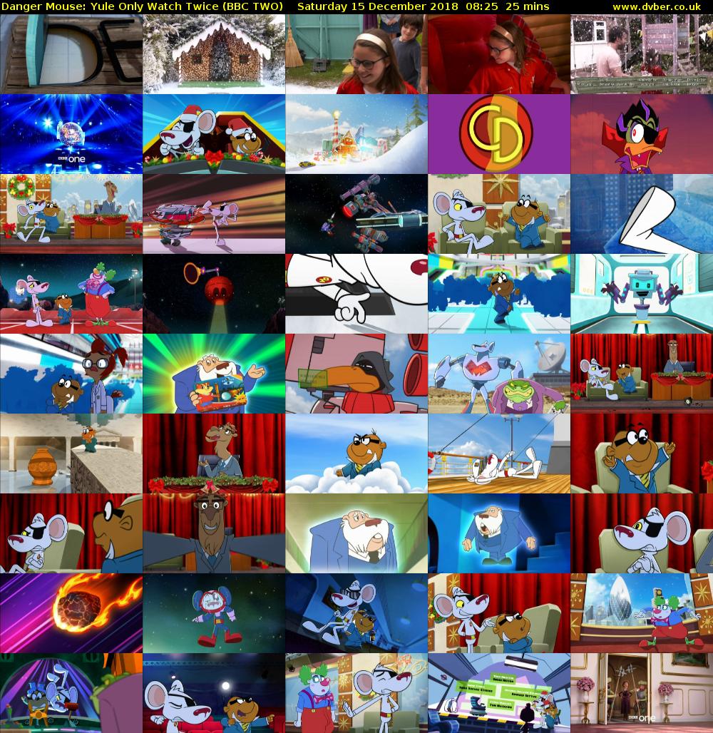 Danger Mouse: Yule Only Watch Twice (BBC TWO) Saturday 15 December 2018 08:25 - 08:50