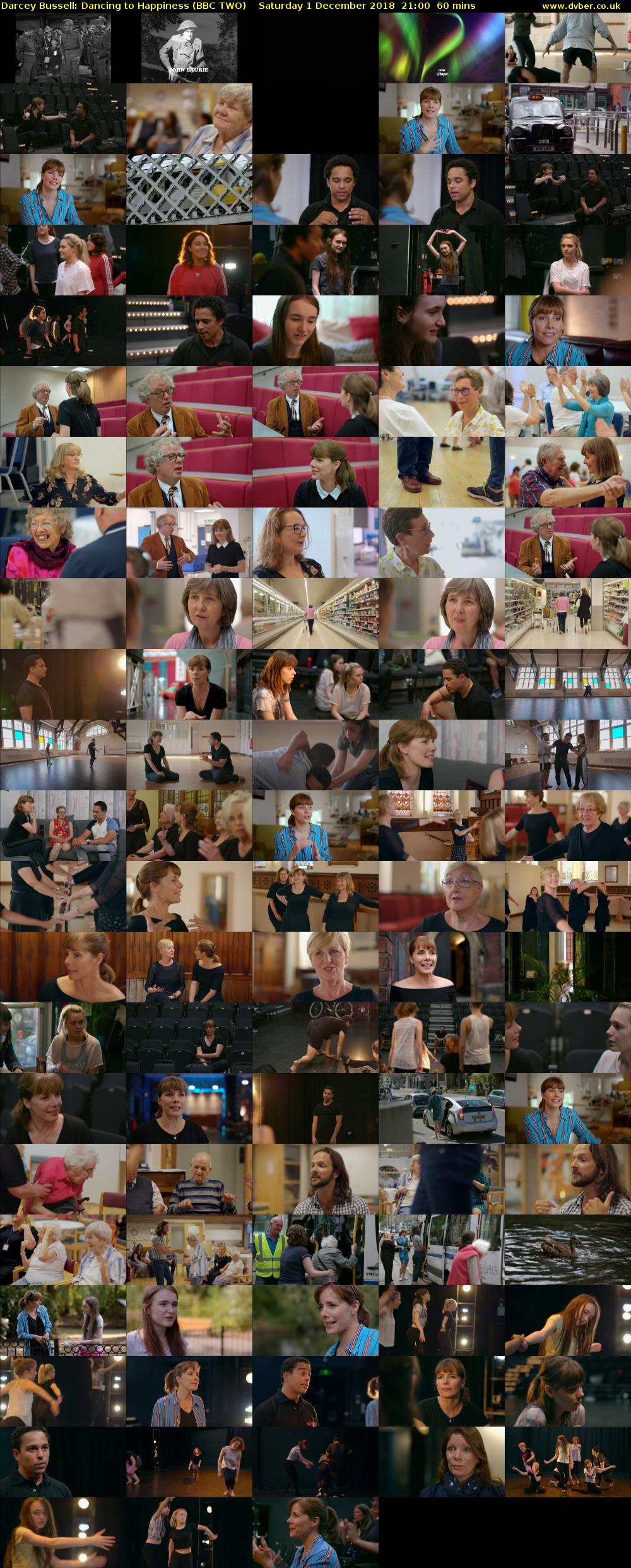 Darcey Bussell: Dancing to Happiness (BBC TWO) Saturday 1 December 2018 21:00 - 22:00