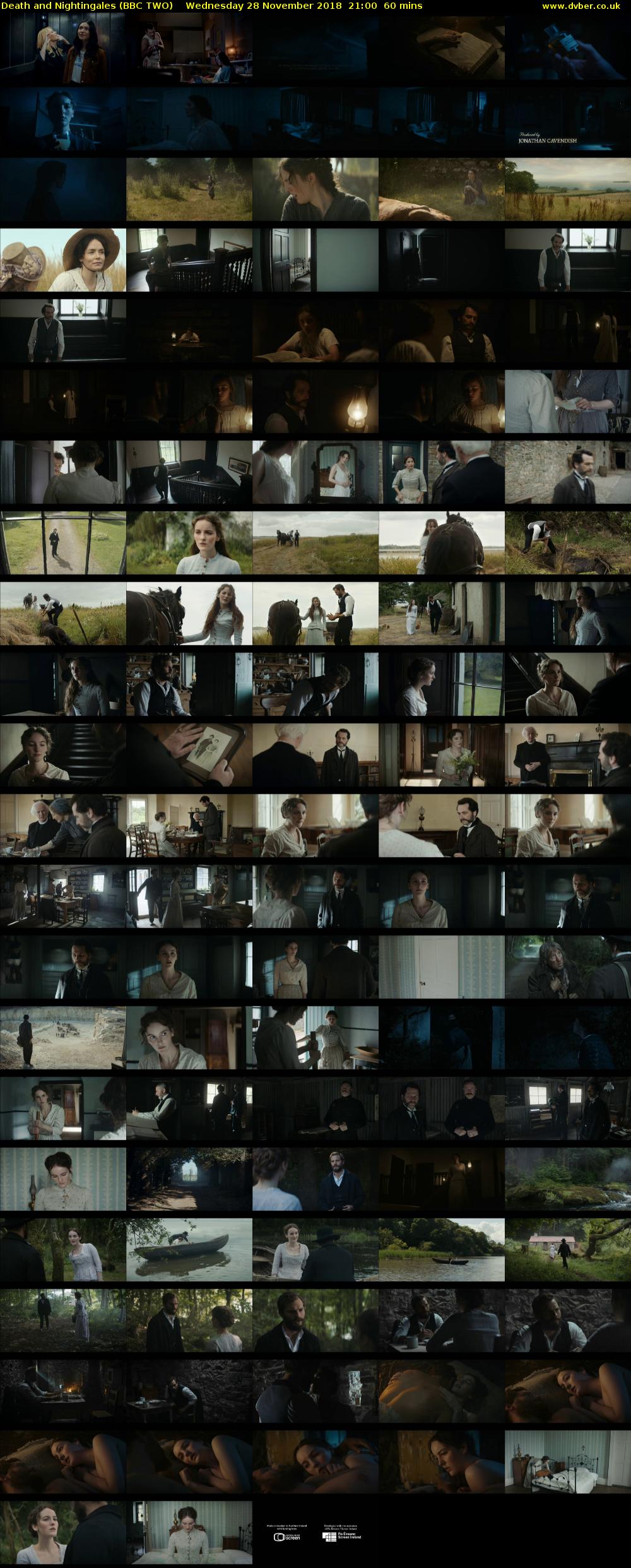 Death and Nightingales (BBC TWO) Wednesday 28 November 2018 21:00 - 22:00