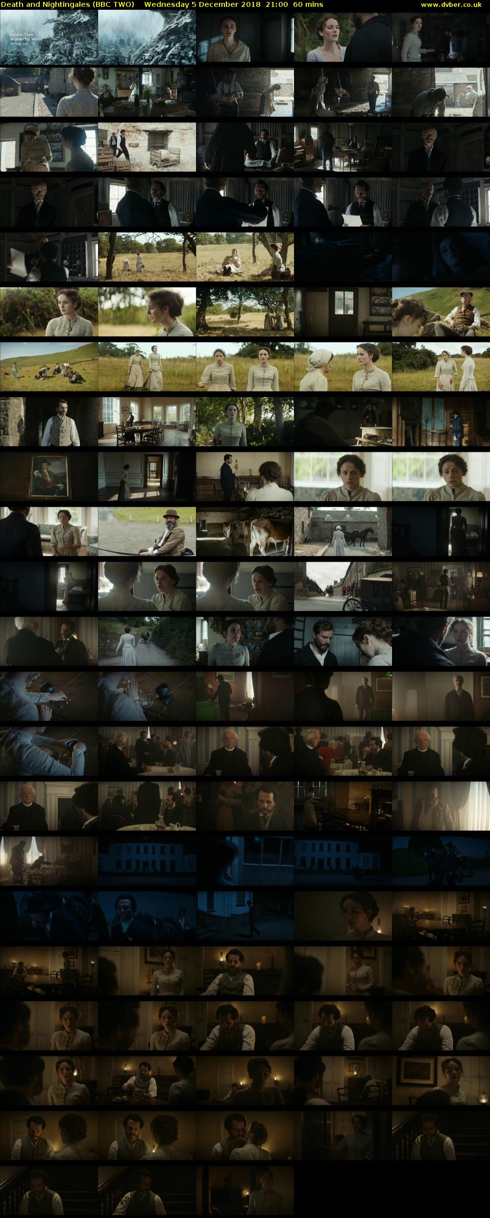 Death and Nightingales (BBC TWO) Wednesday 5 December 2018 21:00 - 22:00