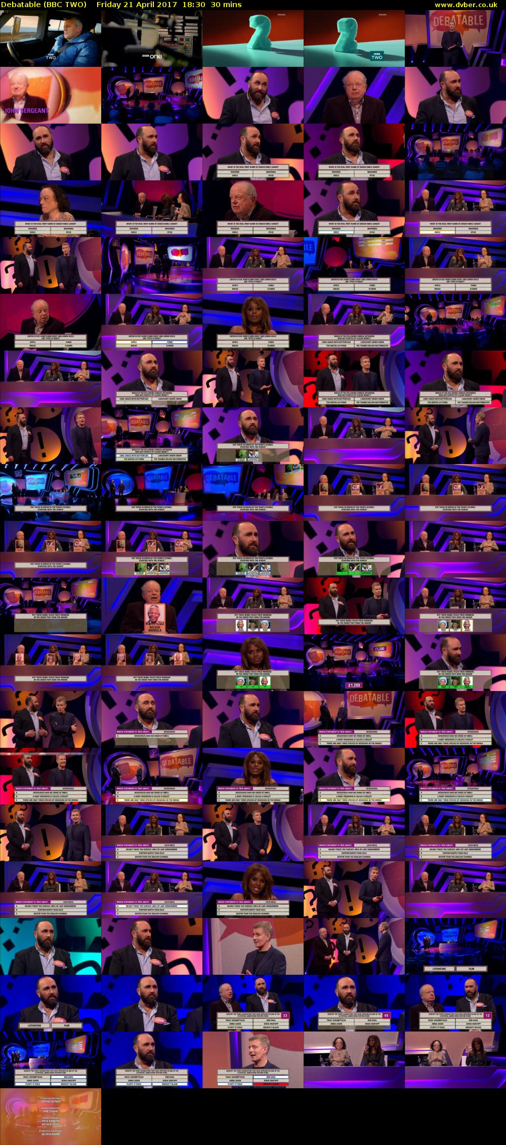 Debatable (BBC TWO) Friday 21 April 2017 18:30 - 19:00