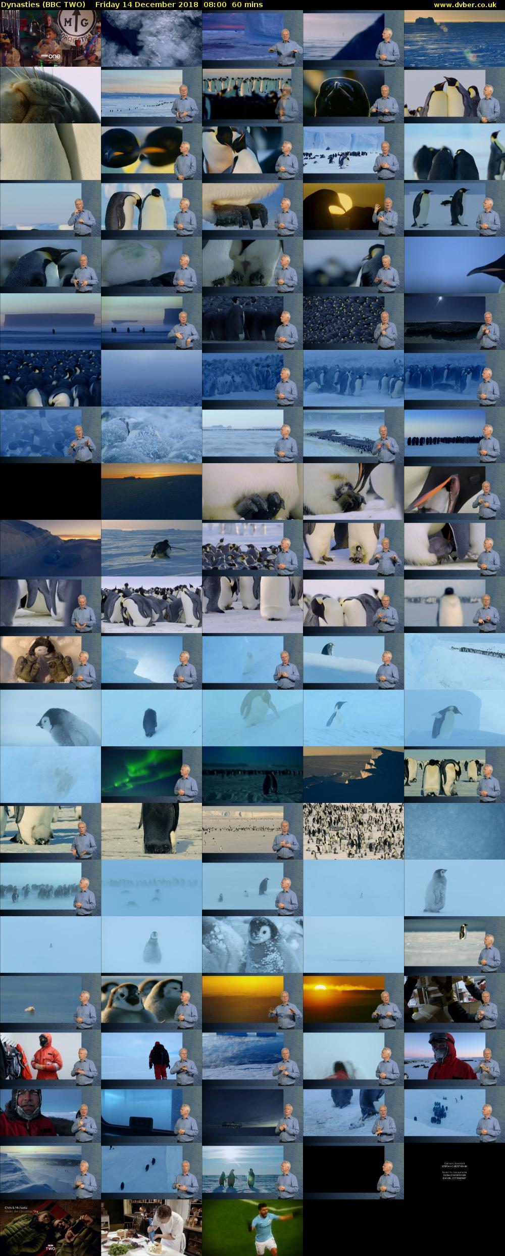 Dynasties (BBC TWO) Friday 14 December 2018 08:00 - 09:00