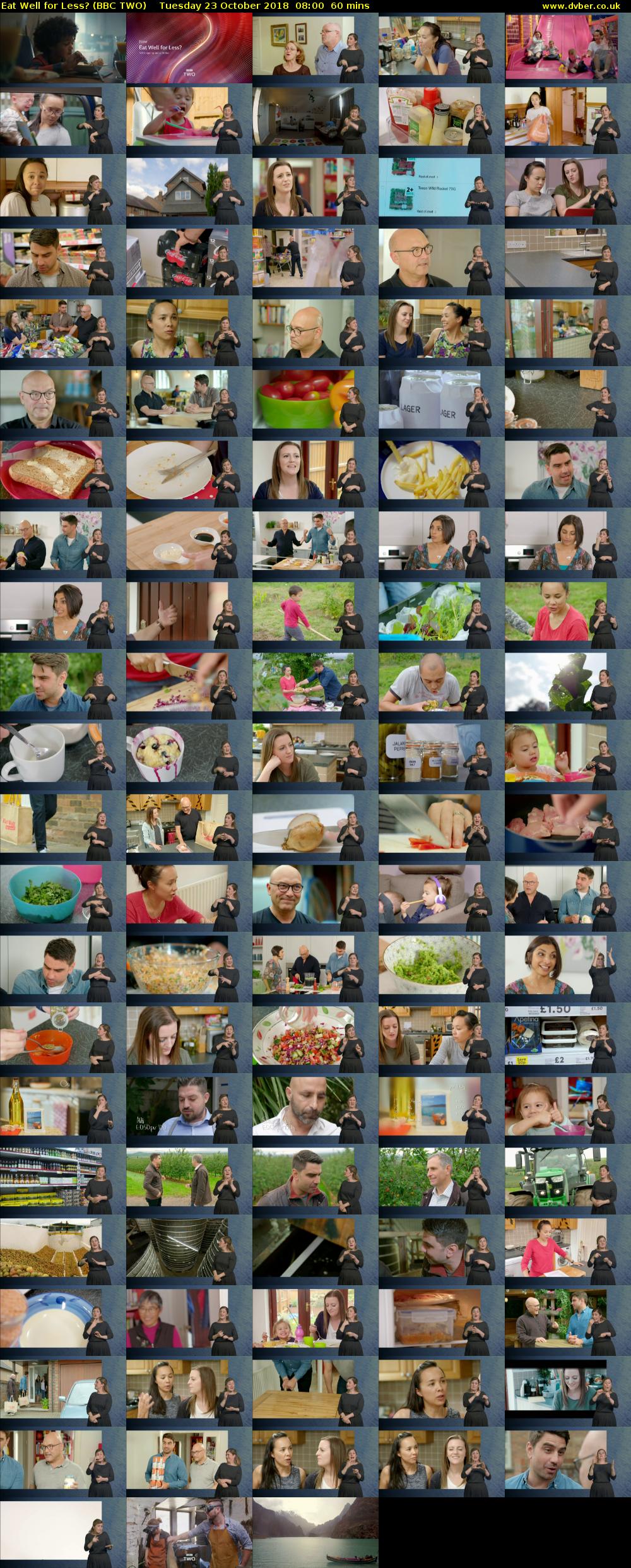 Eat Well for Less? (BBC TWO) Tuesday 23 October 2018 08:00 - 09:00