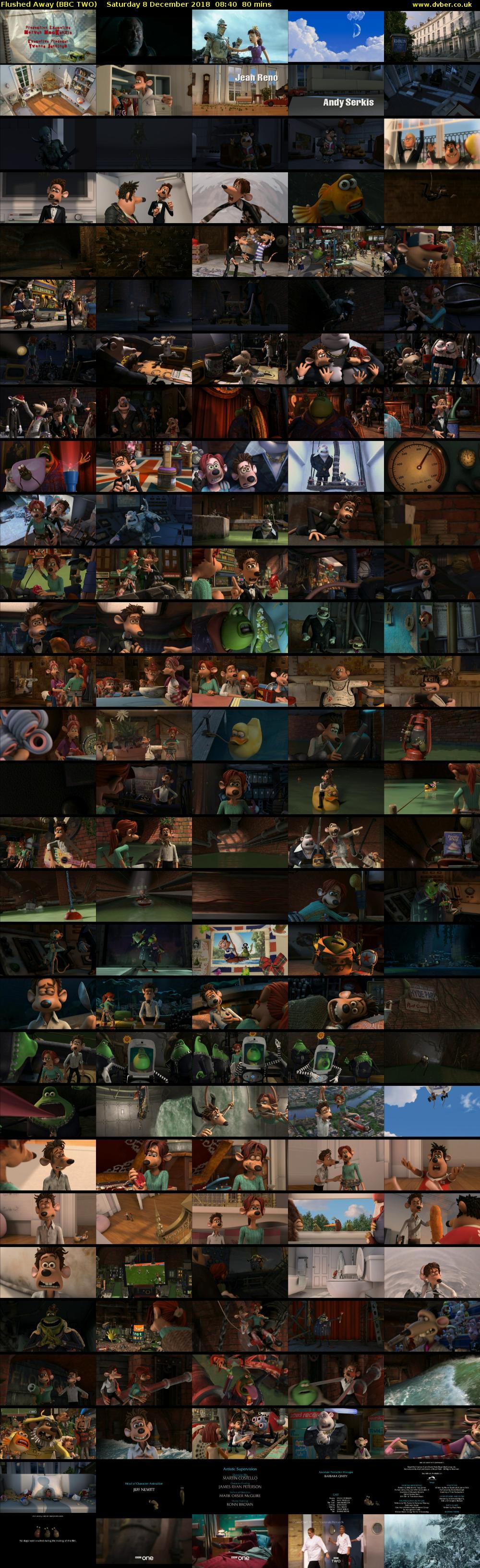 Flushed Away (BBC TWO) Saturday 8 December 2018 08:40 - 10:00