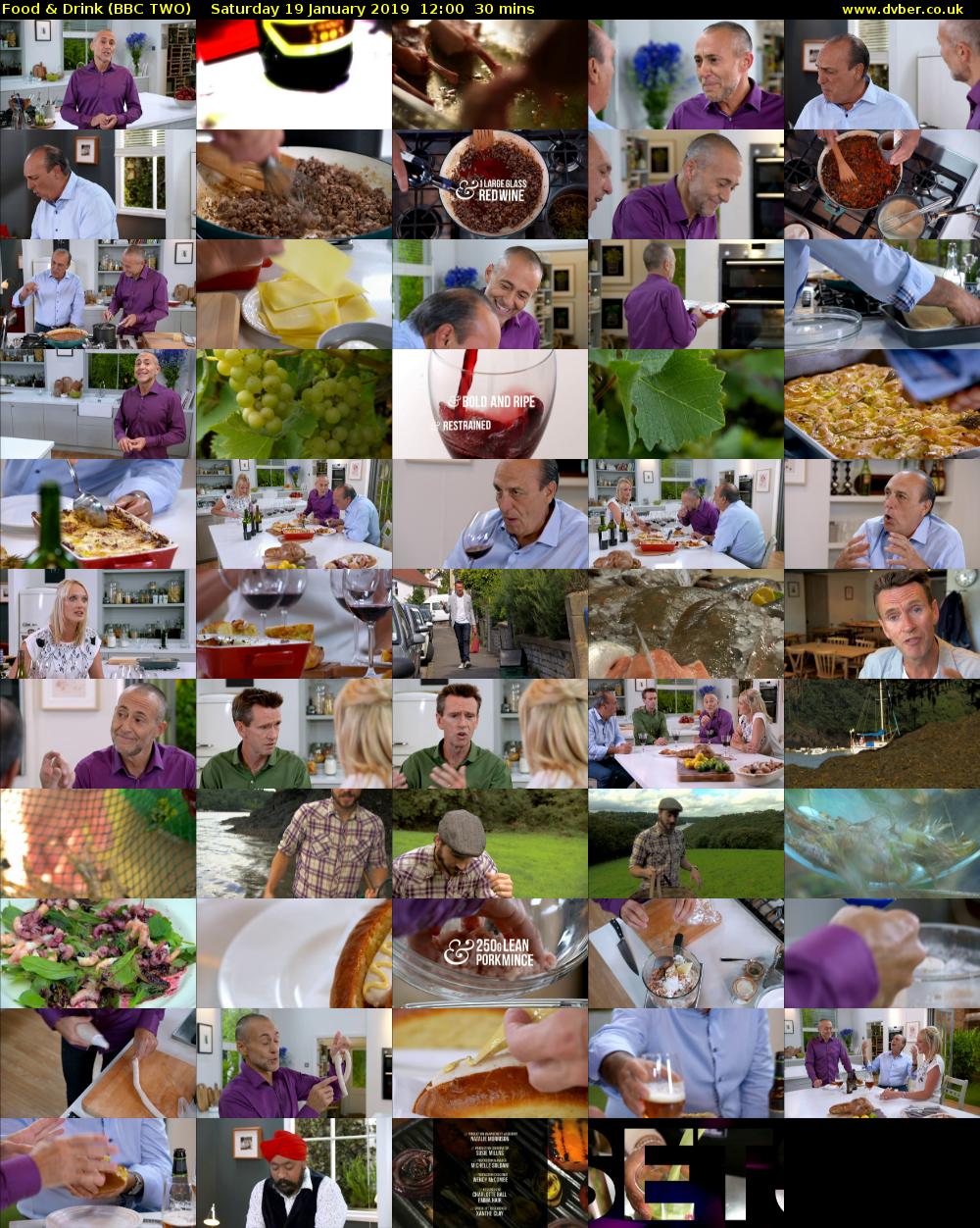 Food & Drink (BBC TWO) Saturday 19 January 2019 12:00 - 12:30
