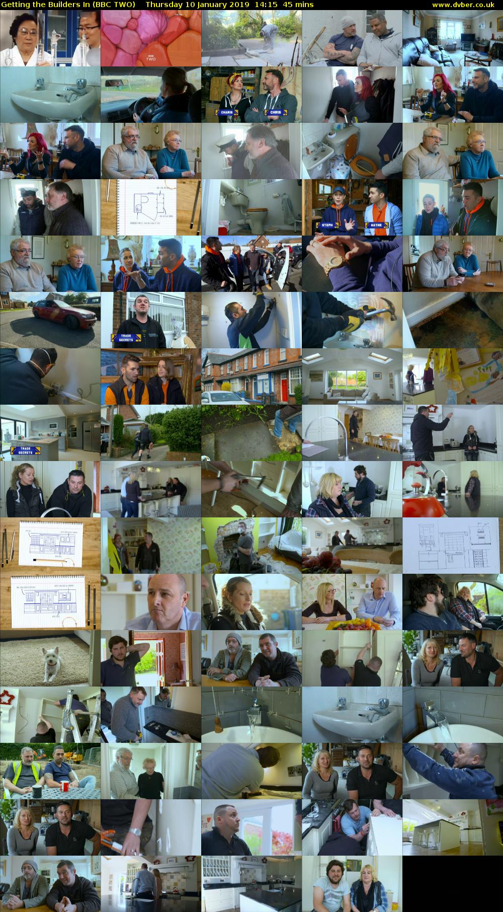 Getting the Builders In (BBC TWO) Thursday 10 January 2019 14:15 - 15:00