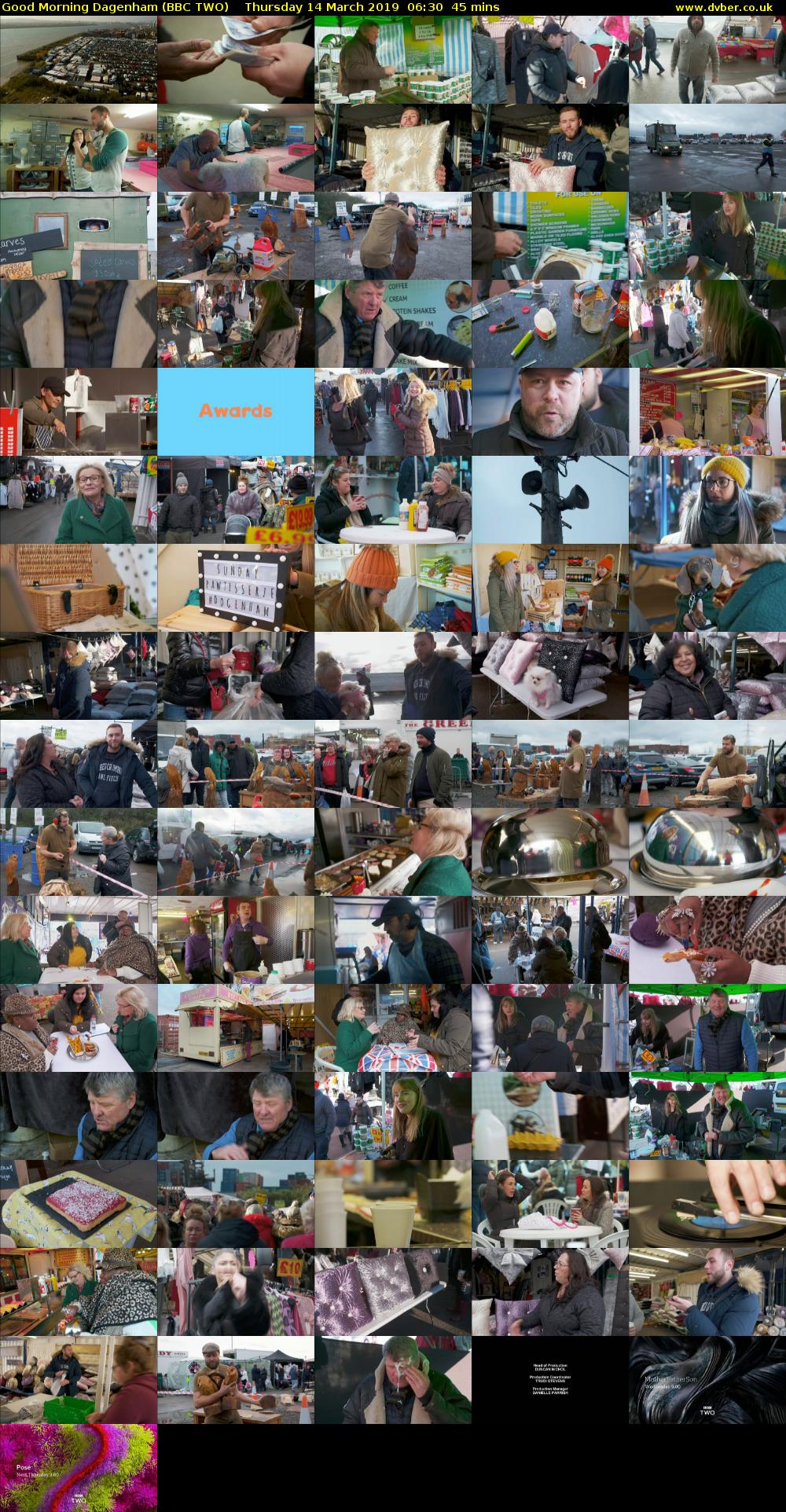 Good Morning Dagenham (BBC TWO) Thursday 14 March 2019 06:30 - 07:15