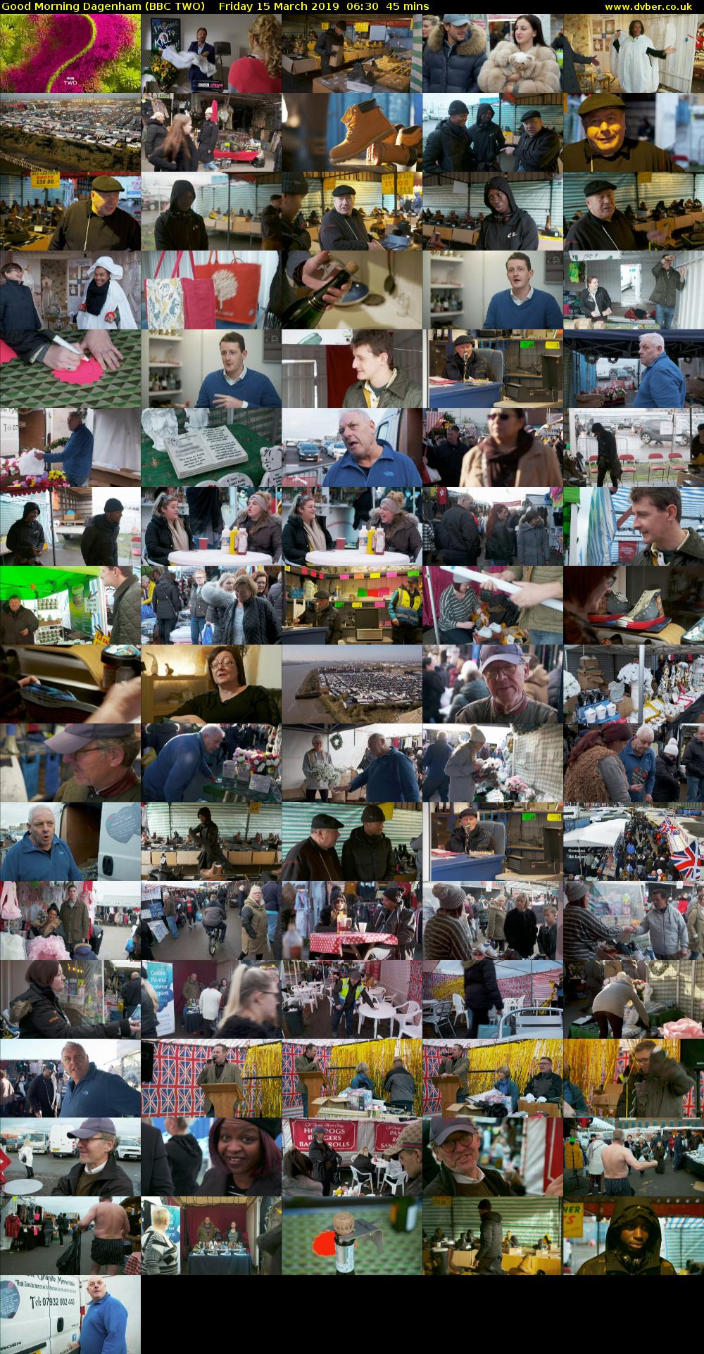 Good Morning Dagenham (BBC TWO) Friday 15 March 2019 06:30 - 07:15