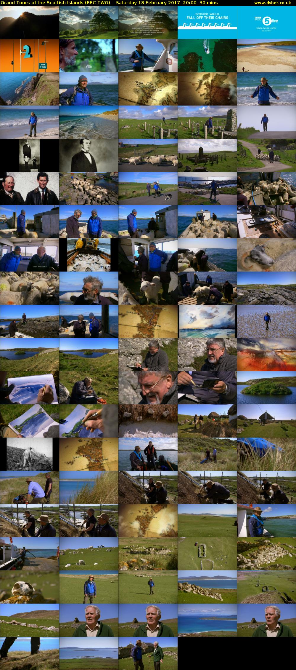 Grand Tours of the Scottish Islands (BBC TWO) Saturday 18 February 2017 20:00 - 20:30