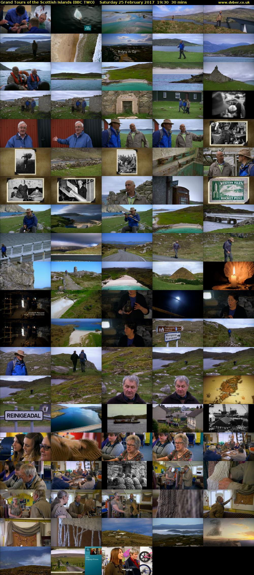 Grand Tours of the Scottish Islands (BBC TWO) Saturday 25 February 2017 19:30 - 20:00