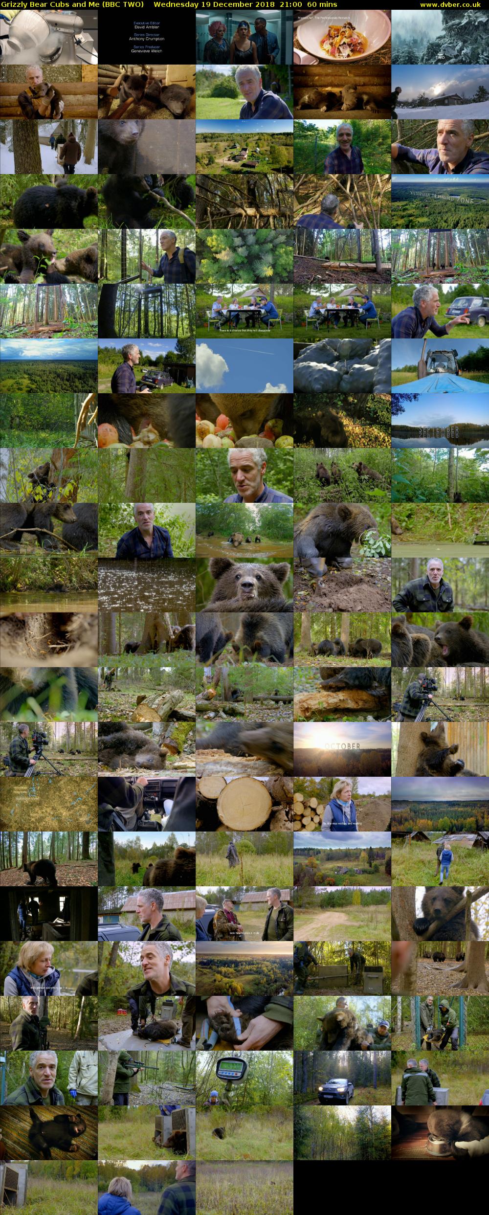 Grizzly Bear Cubs and Me (BBC TWO) Wednesday 19 December 2018 21:00 - 22:00