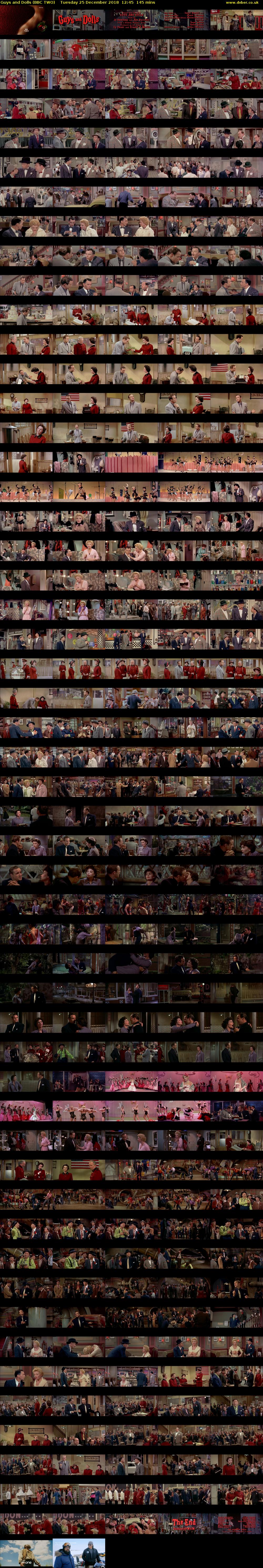 Guys and Dolls (BBC TWO) Tuesday 25 December 2018 12:45 - 15:10