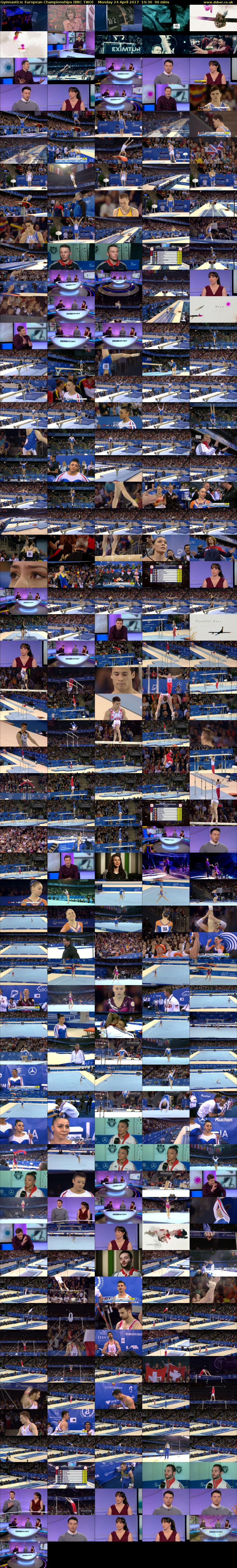 Gymnastics: European Championships (BBC TWO) Monday 24 April 2017 10:30 - 12:00