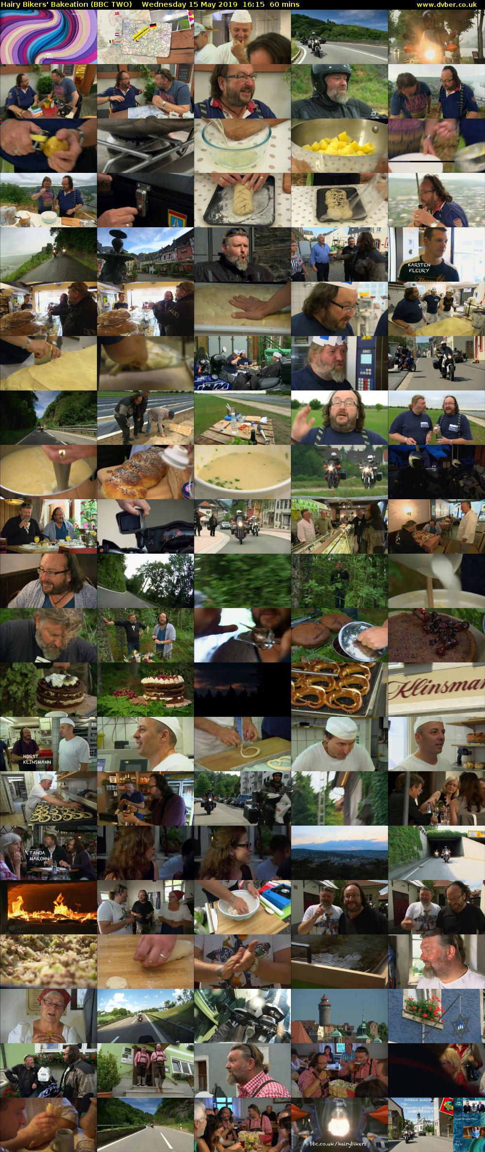 Hairy Bikers' Bakeation (BBC TWO) Wednesday 15 May 2019 16:15 - 17:15