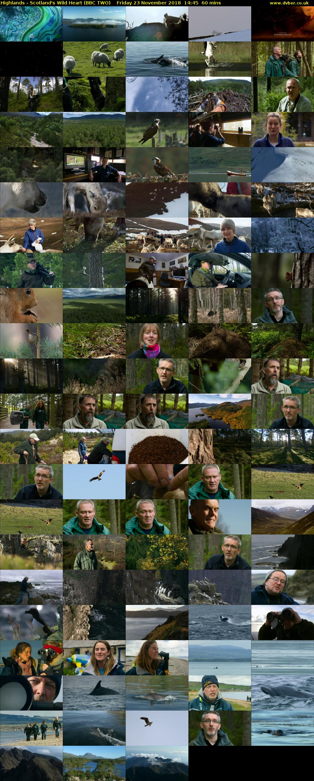 Highlands - Scotland's Wild Heart (BBC TWO) Friday 23 November 2018 14:45 - 15:45