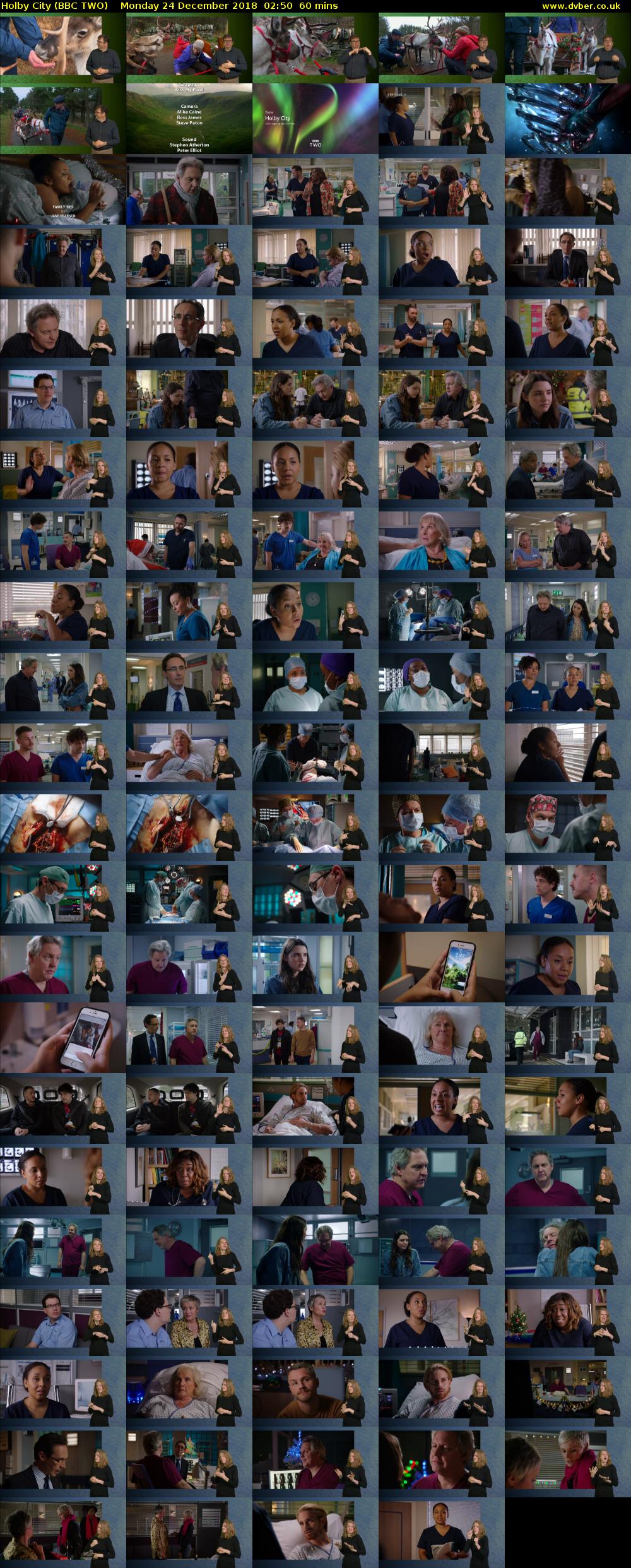 Holby City (BBC TWO) Monday 24 December 2018 02:50 - 03:50