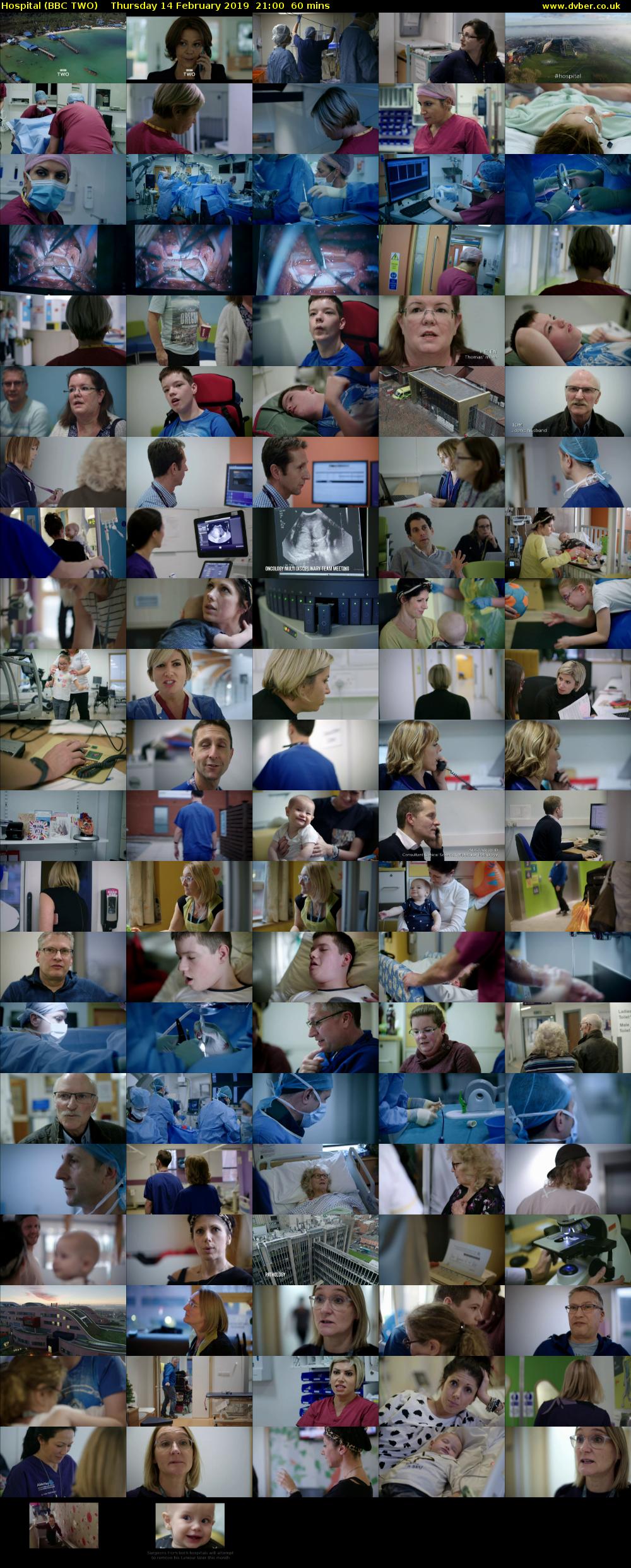 Hospital (BBC TWO) Thursday 14 February 2019 21:00 - 22:00