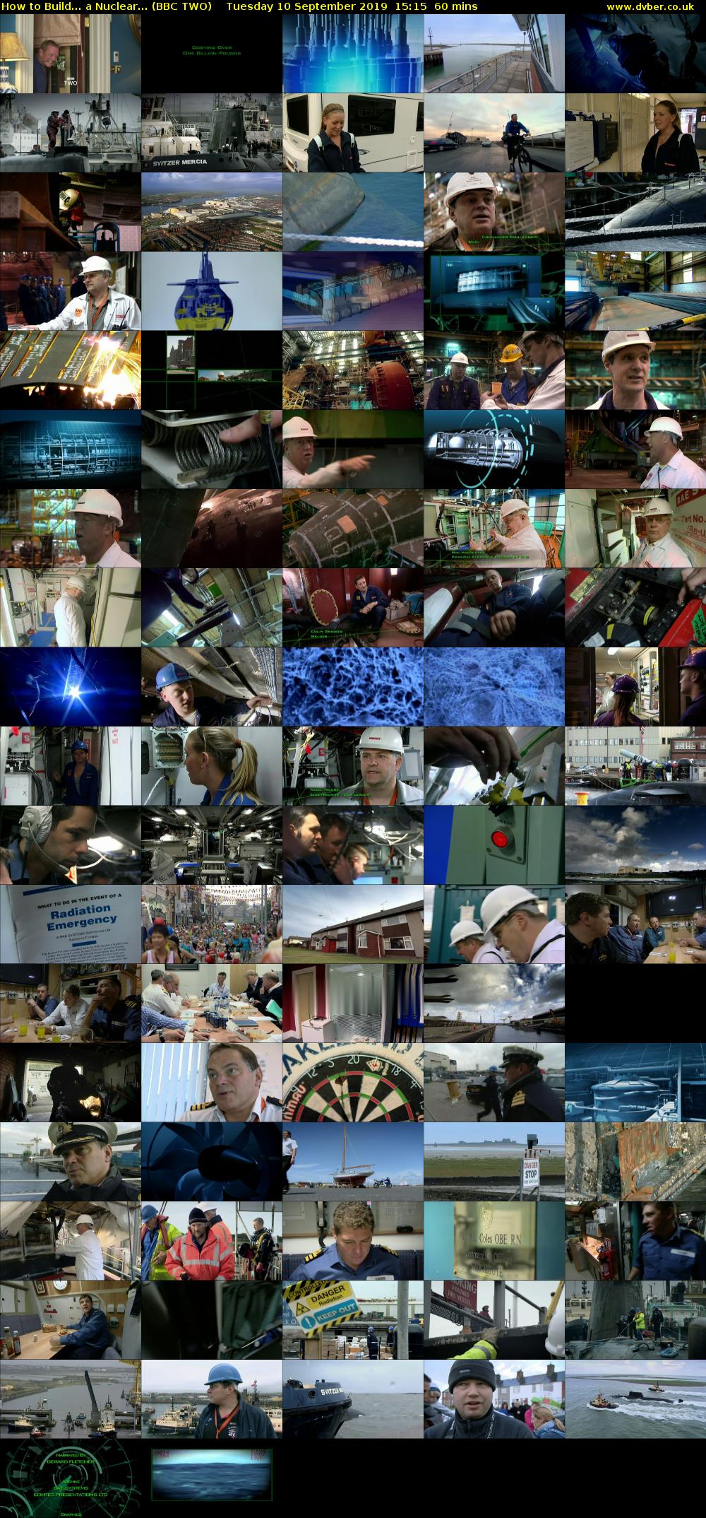 How to Build... a Nuclear... (BBC TWO) Tuesday 10 September 2019 15:15 - 16:15