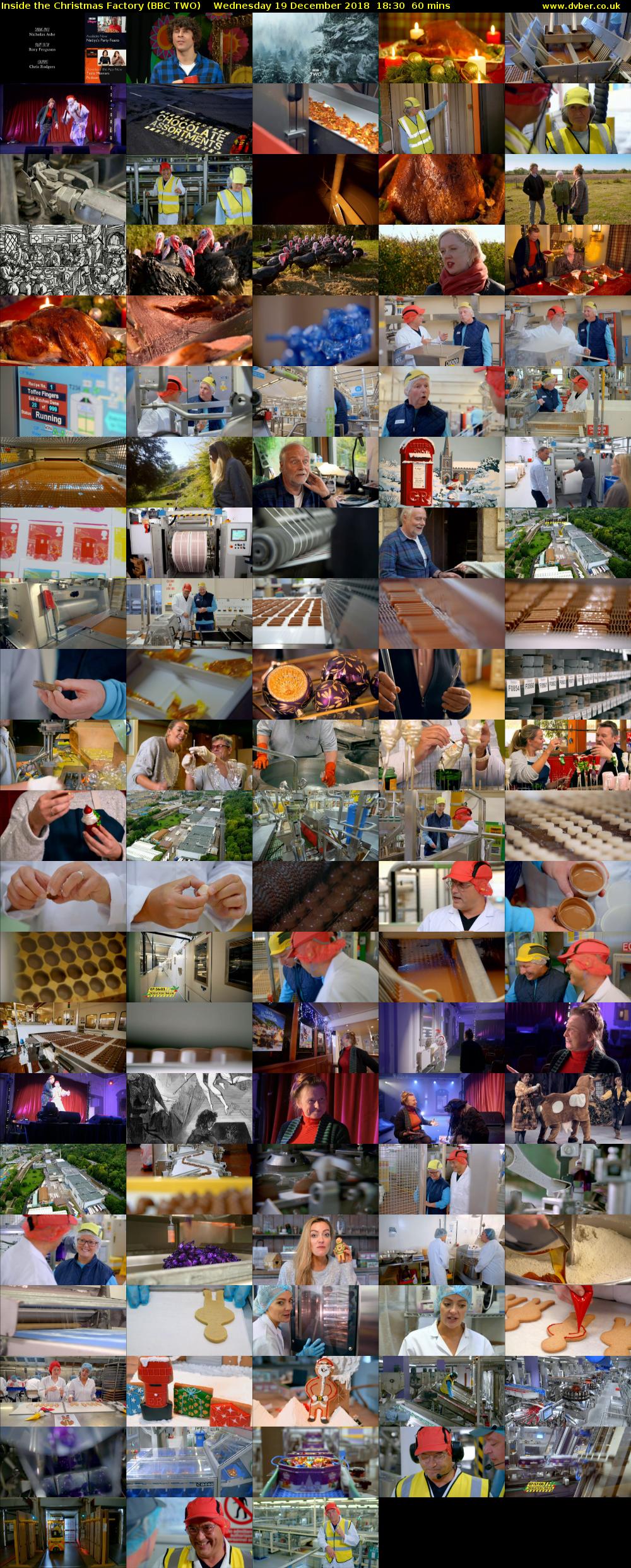 Inside the Christmas Factory (BBC TWO) Wednesday 19 December 2018 18:30 - 19:30
