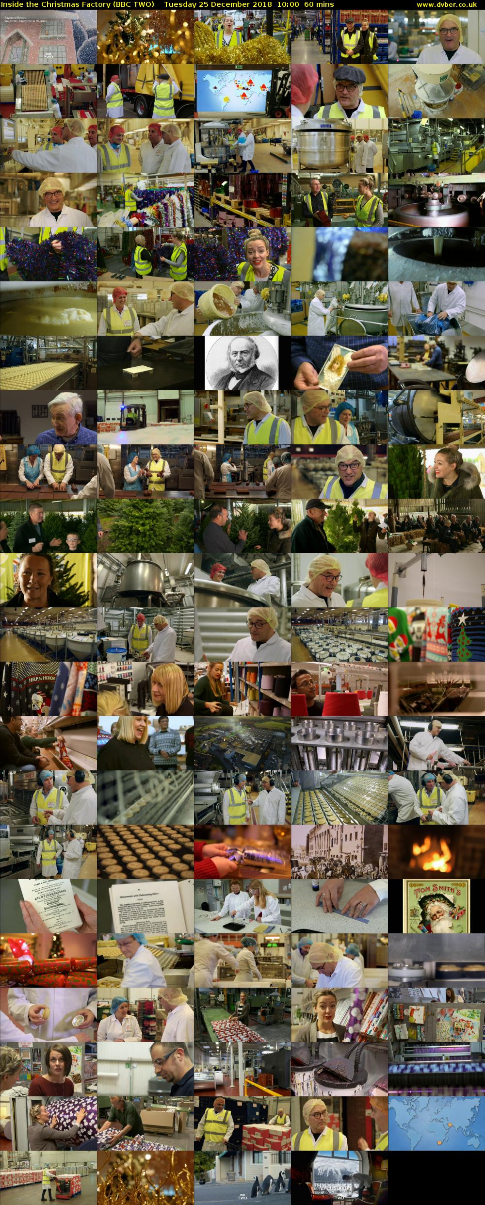 Inside the Christmas Factory (BBC TWO) Tuesday 25 December 2018 10:00 - 11:00