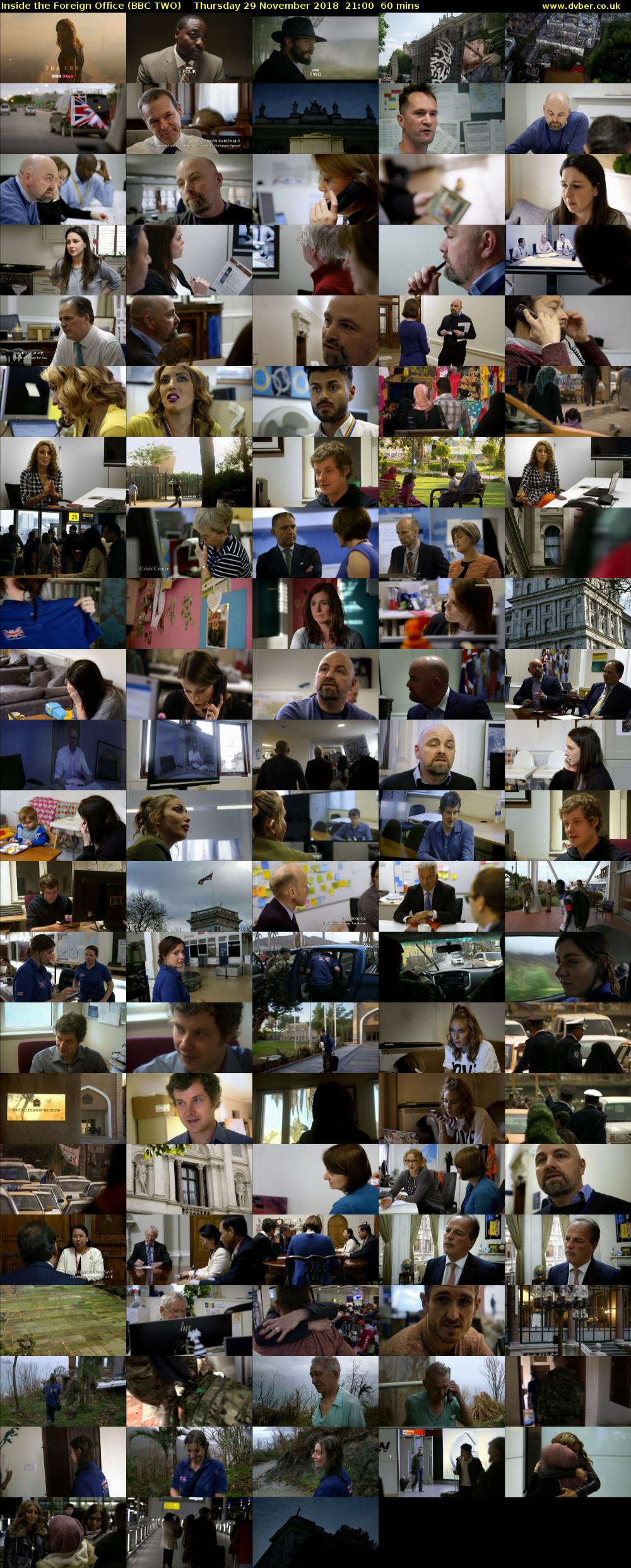 Inside the Foreign Office (BBC TWO) Thursday 29 November 2018 21:00 - 22:00