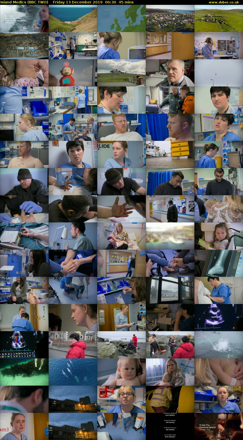 Island Medics (BBC TWO) Friday 13 December 2019 06:30 - 07:15