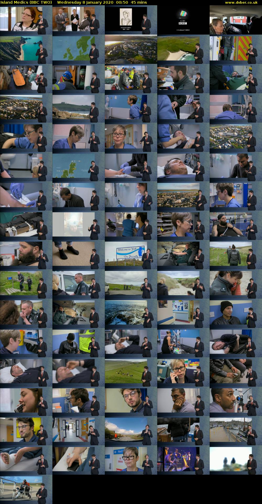 Island Medics (BBC TWO) Wednesday 8 January 2020 00:50 - 01:35