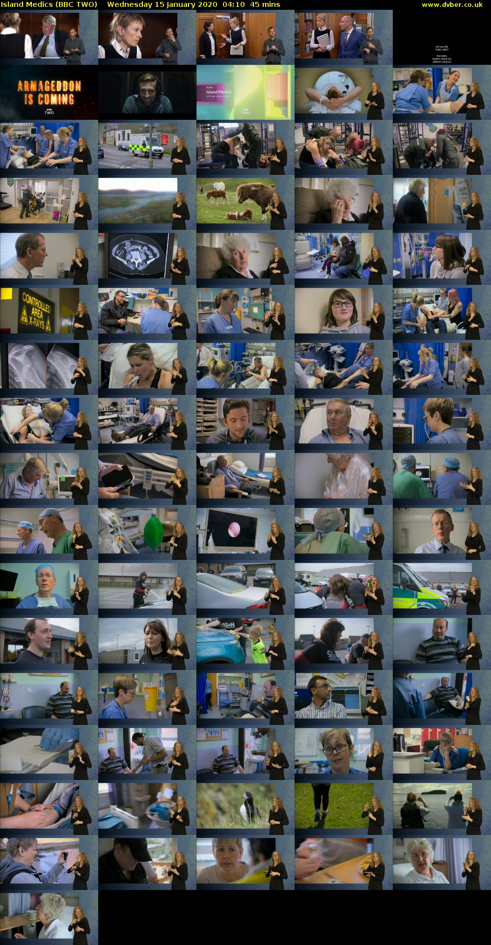 Island Medics (BBC TWO) Wednesday 15 January 2020 04:10 - 04:55