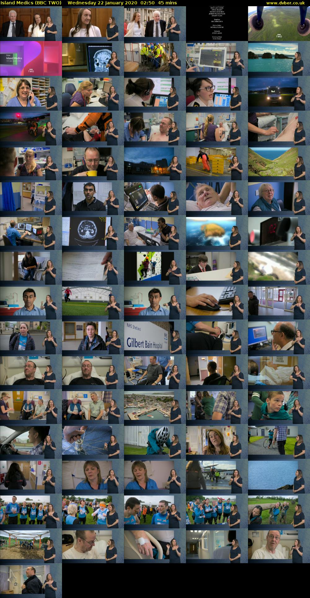 Island Medics (BBC TWO) Wednesday 22 January 2020 02:50 - 03:35