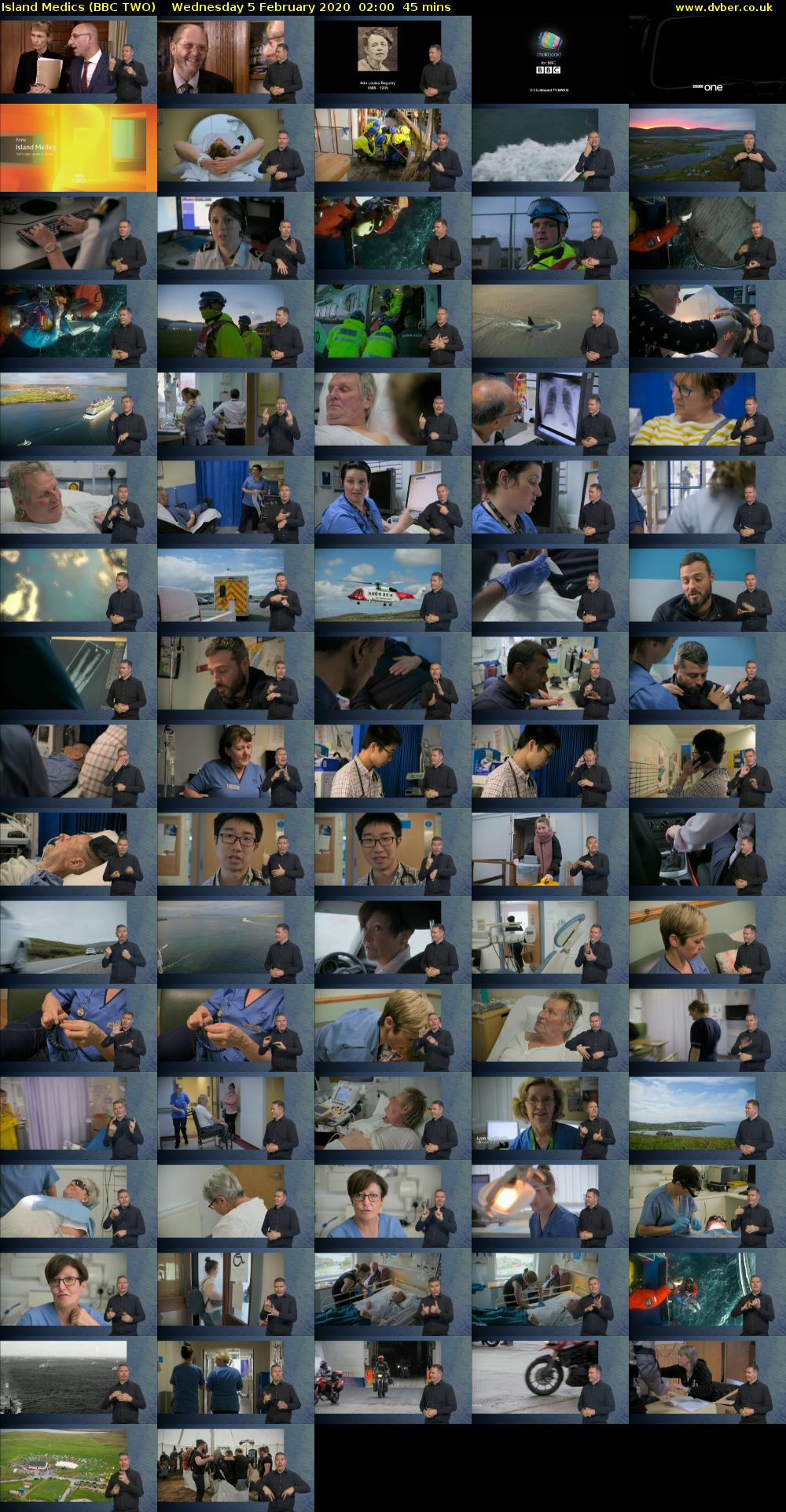 Island Medics (BBC TWO) Wednesday 5 February 2020 02:00 - 02:45