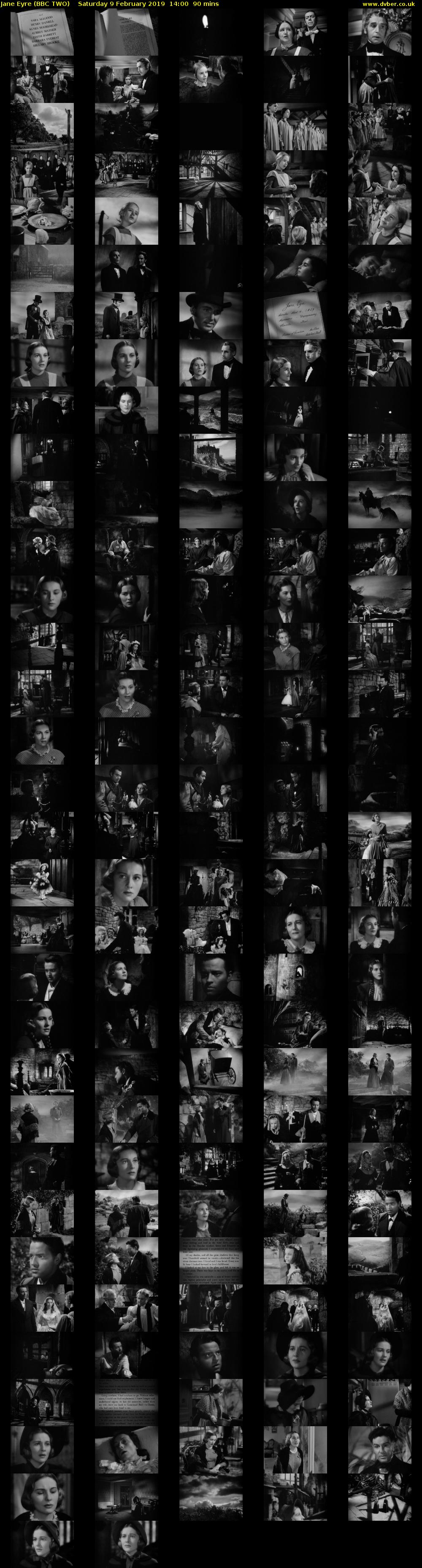 Jane Eyre (BBC TWO) Saturday 9 February 2019 14:00 - 15:30