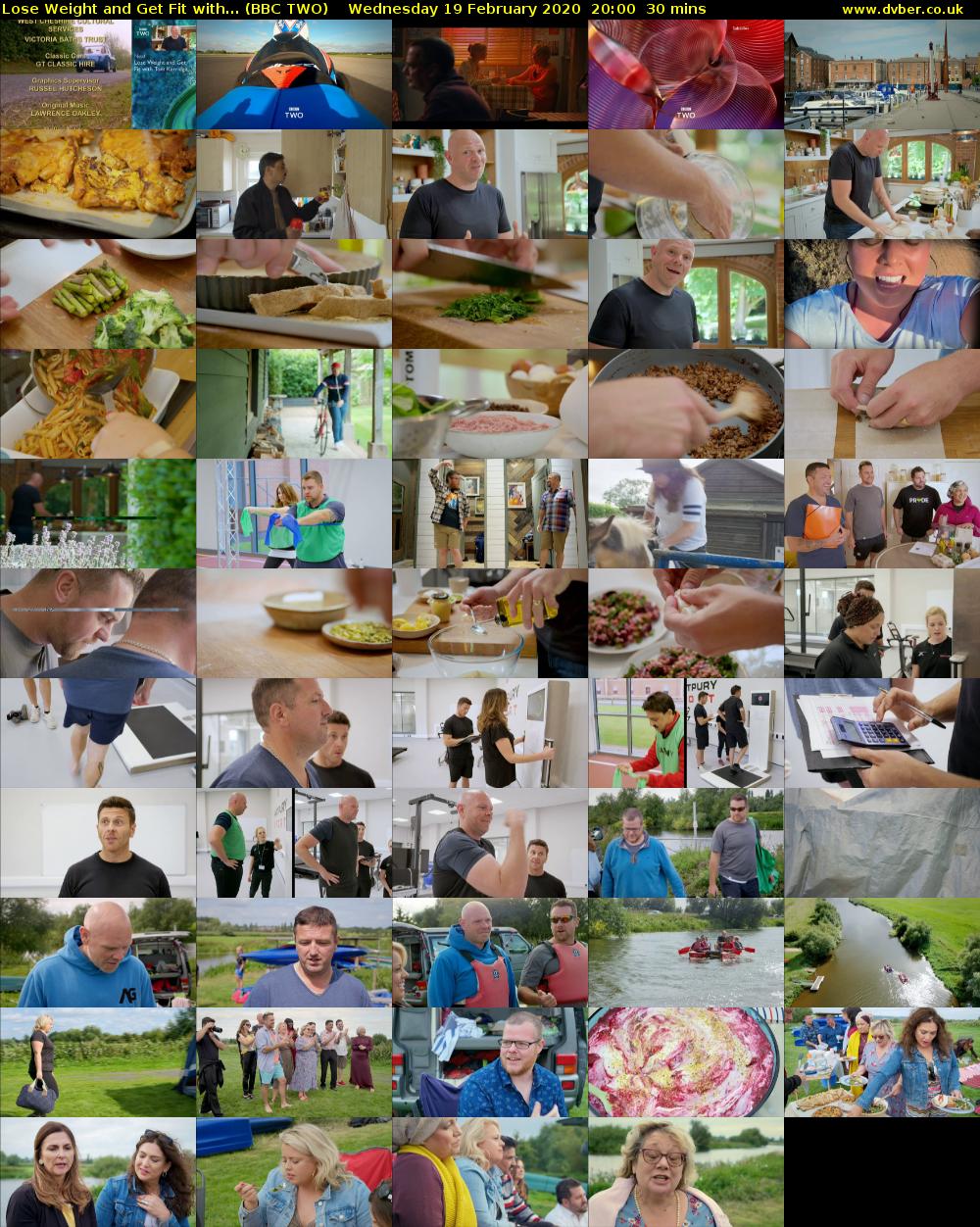 Lose Weight and Get Fit with... (BBC TWO) Wednesday 19 February 2020 20:00 - 20:30