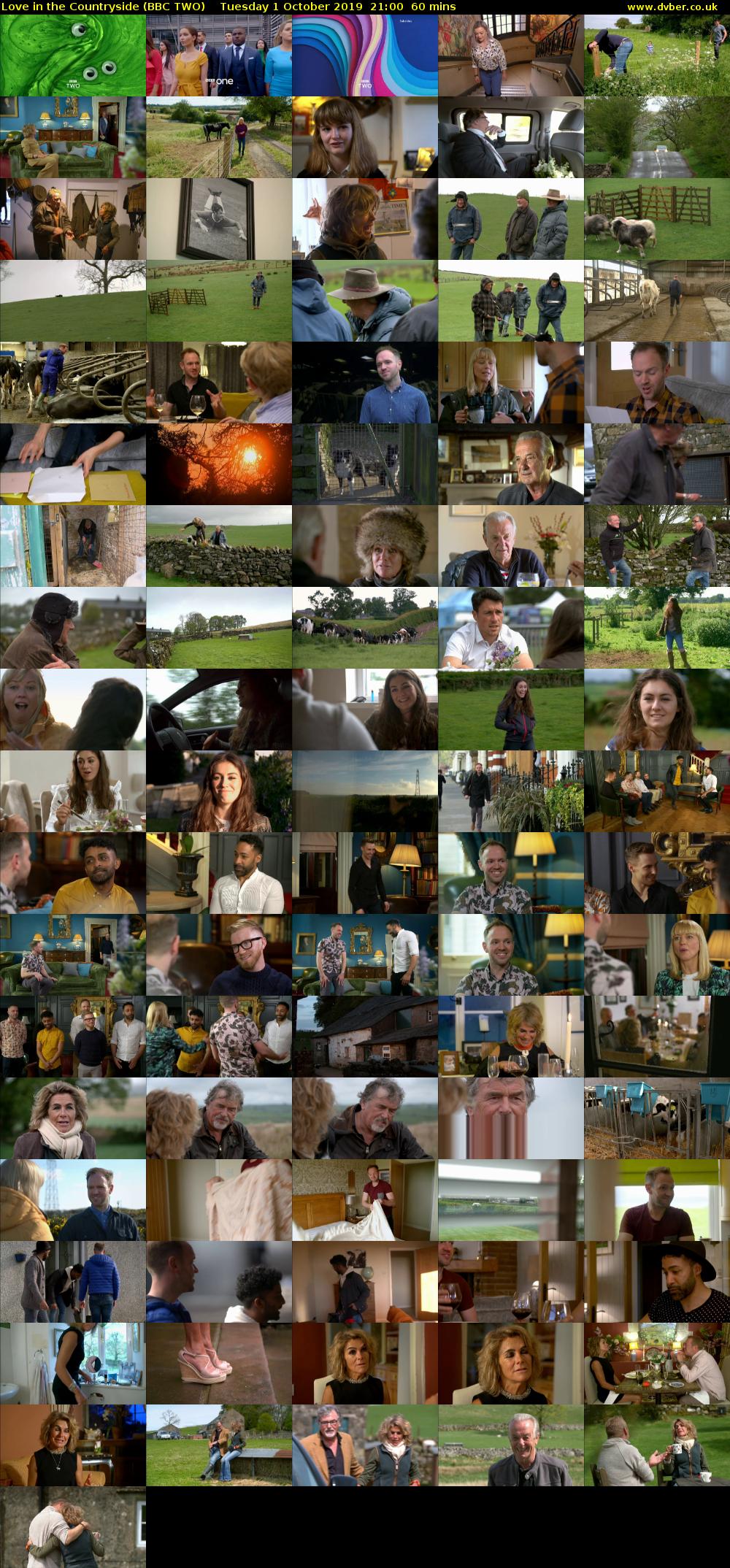 Love in the Countryside (BBC TWO) Tuesday 1 October 2019 21:00 - 22:00