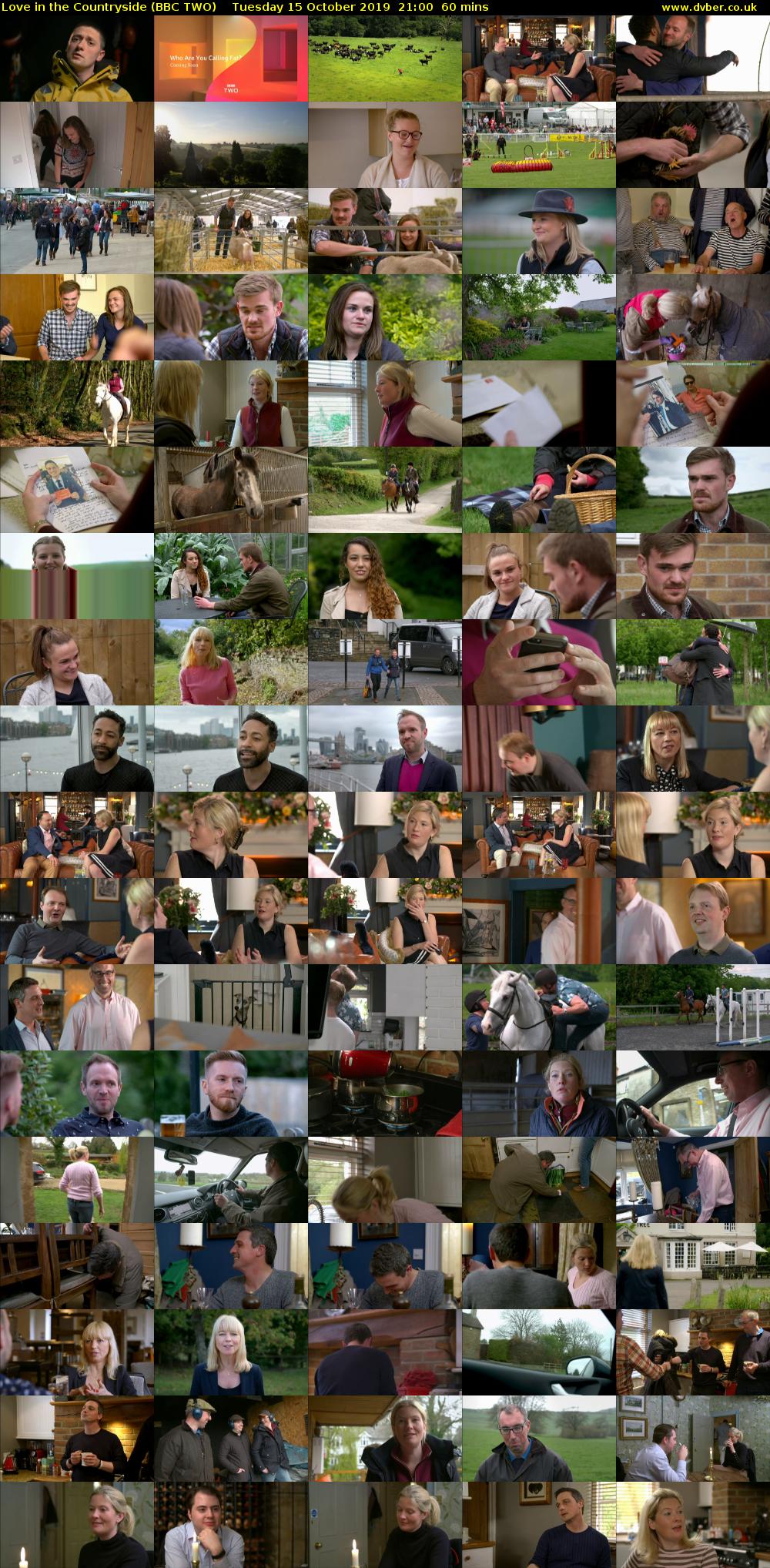 Love in the Countryside (BBC TWO) Tuesday 15 October 2019 21:00 - 22:00