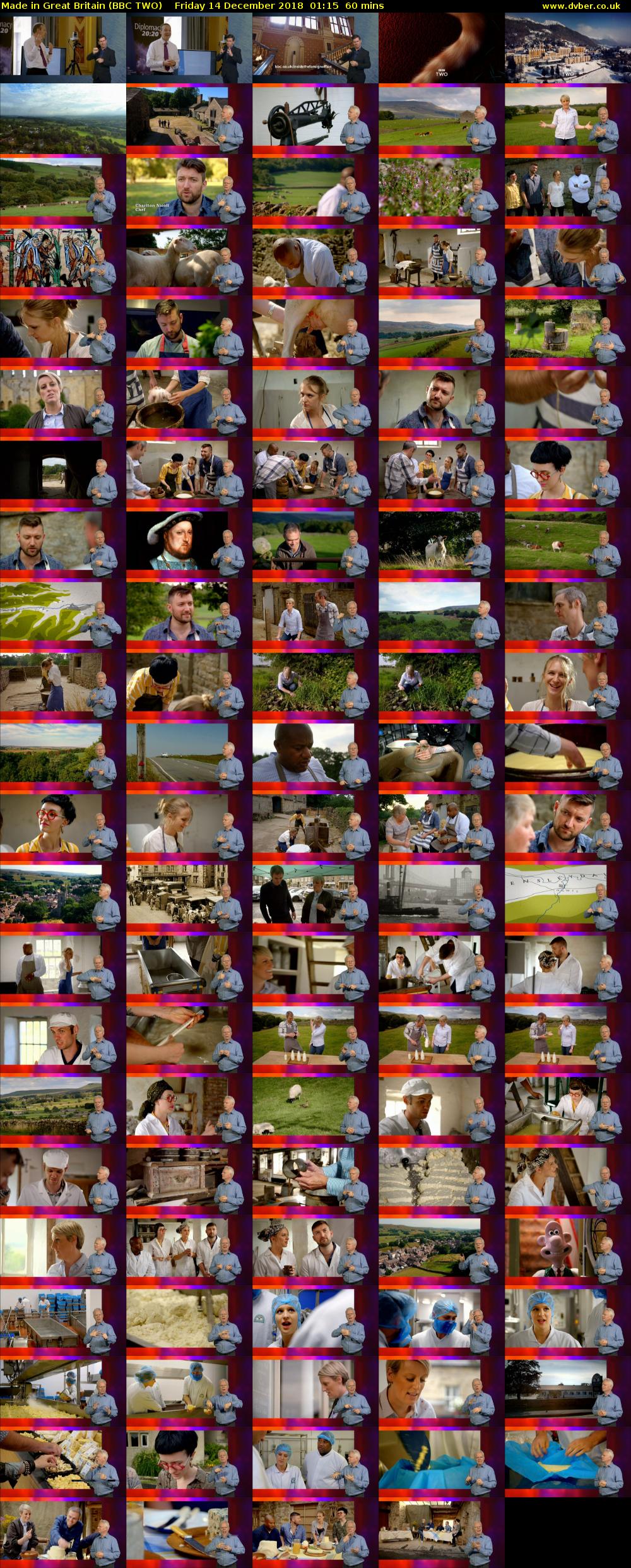 Made in Great Britain (BBC TWO) Friday 14 December 2018 01:15 - 02:15