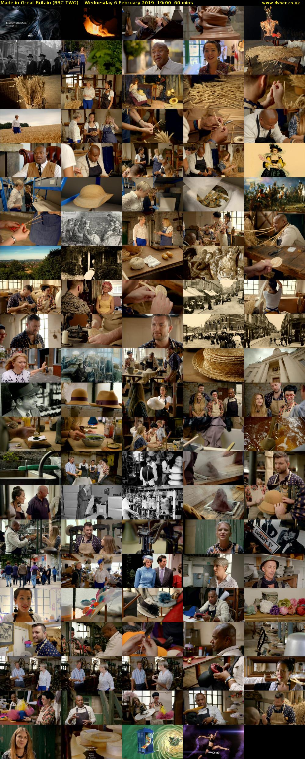 Made in Great Britain (BBC TWO) Wednesday 6 February 2019 19:00 - 20:00