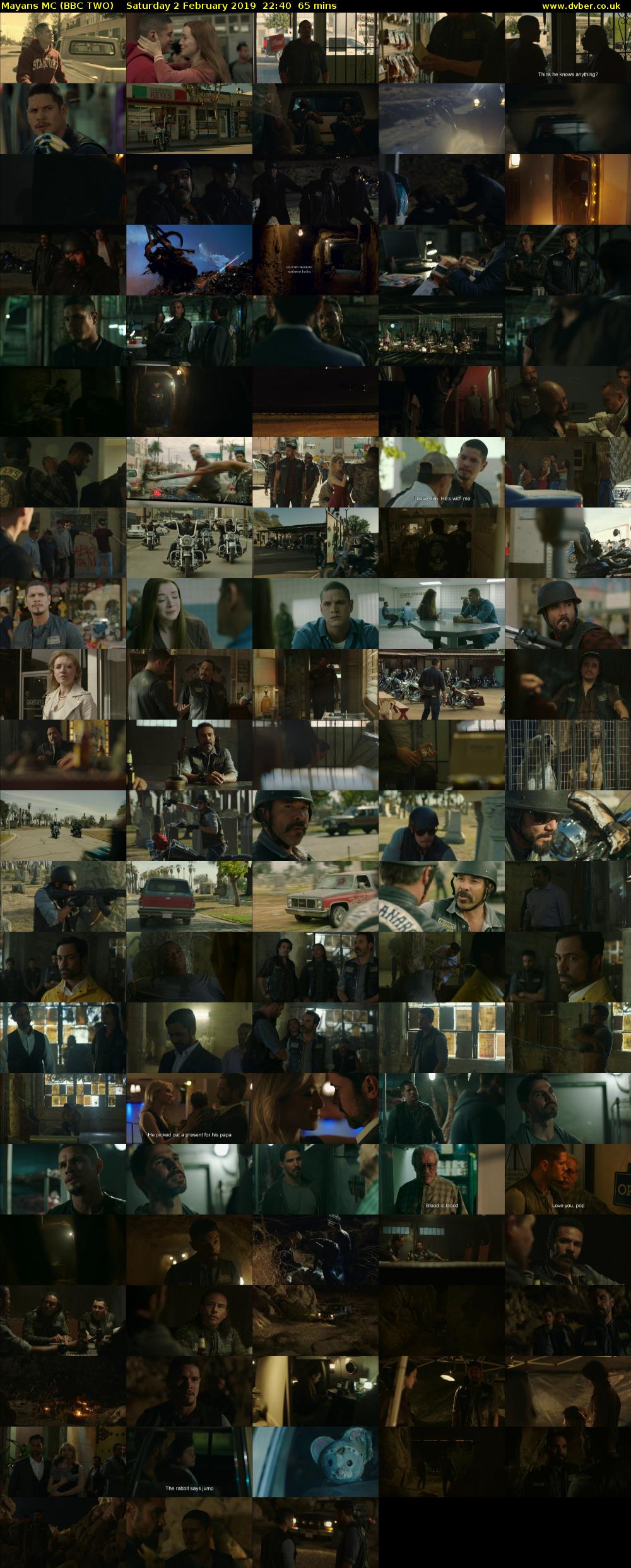 Mayans MC (BBC TWO) Saturday 2 February 2019 22:40 - 23:45