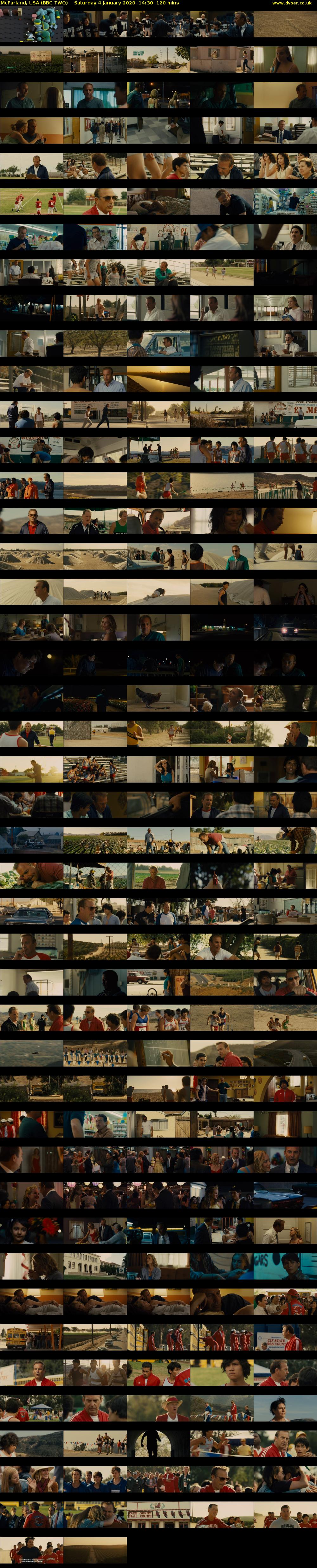 McFarland, USA (BBC TWO) Saturday 4 January 2020 14:30 - 16:30