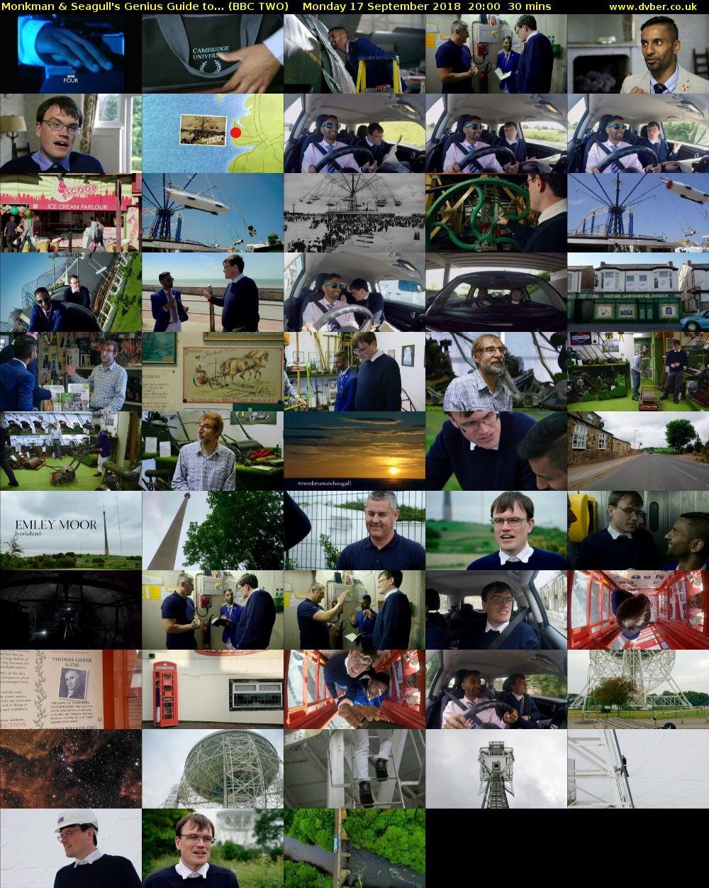 Monkman & Seagull's Genius Guide to... (BBC TWO) Monday 17 September 2018 20:00 - 20:30