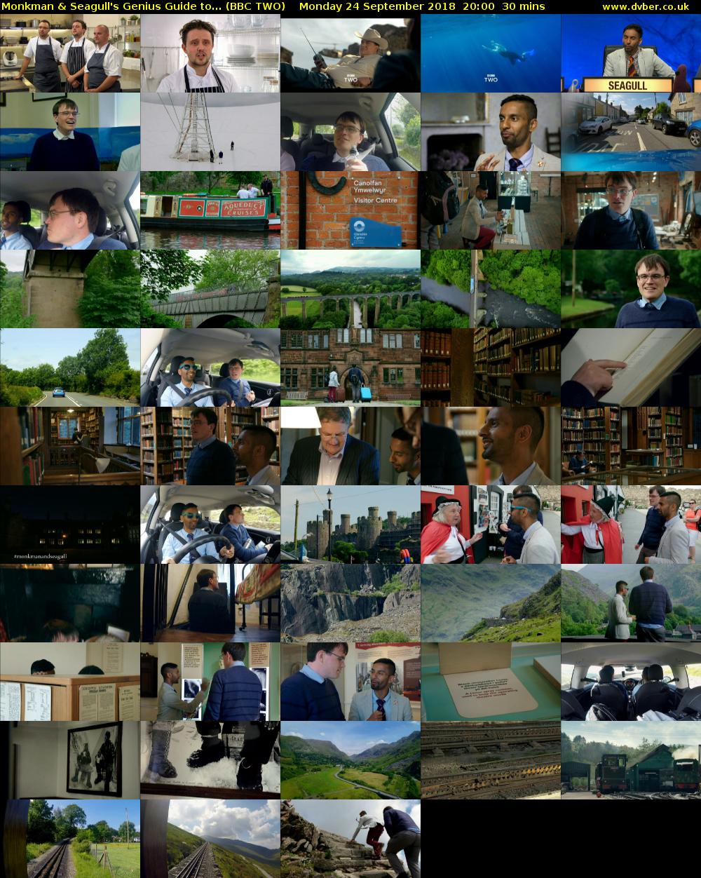 Monkman & Seagull's Genius Guide to... (BBC TWO) Monday 24 September 2018 20:00 - 20:30