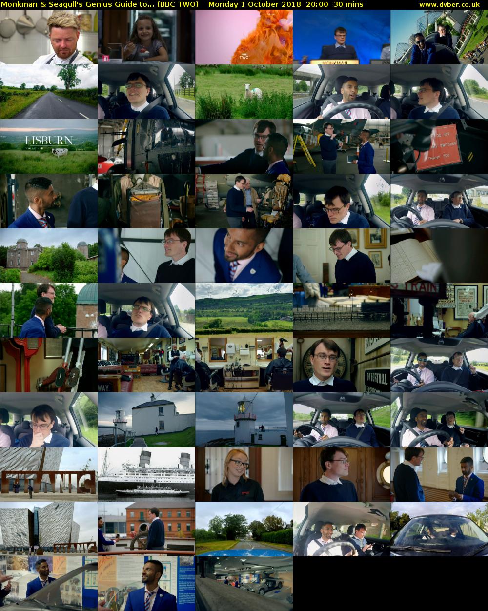 Monkman & Seagull's Genius Guide to... (BBC TWO) Monday 1 October 2018 20:00 - 20:30